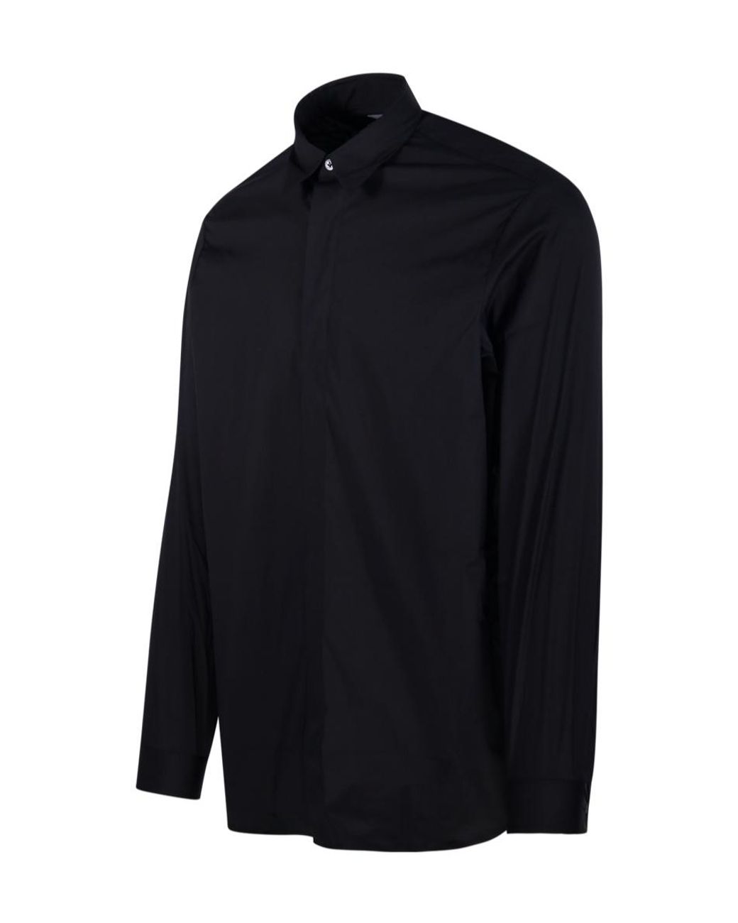 Lardini Blue Paflynn Long-Sleeve Shirt for men