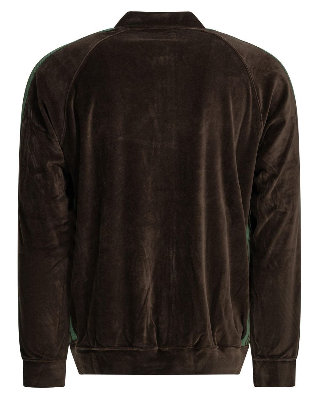 Needles Black Track Zip-Up Sweatshirt for men