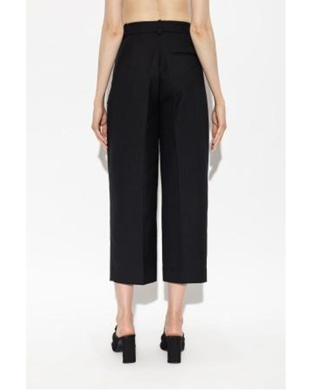 Anine Bing Black Brice Chino Trousers
