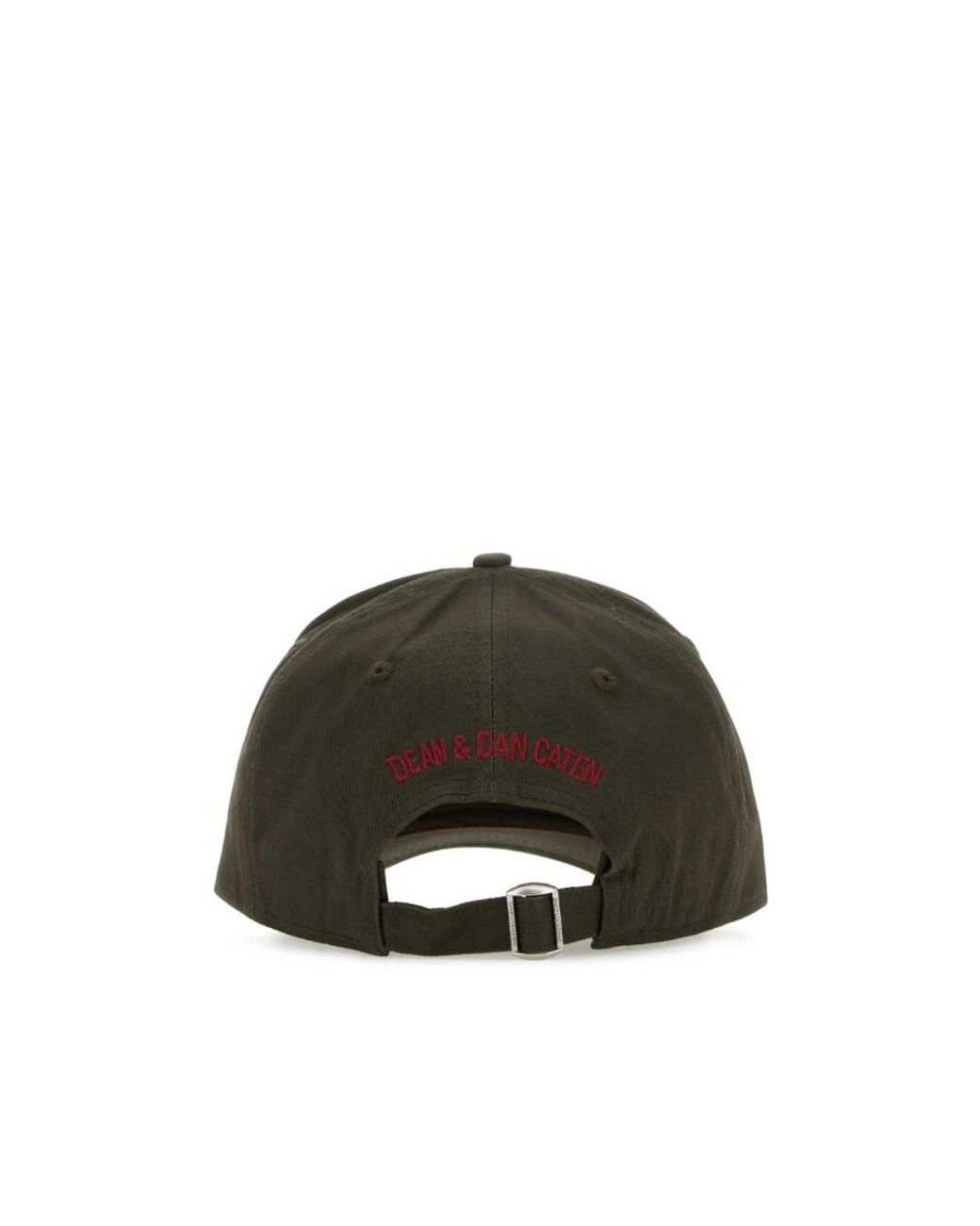 DSquared² Red D2 Worldwide Baseball Cap for men