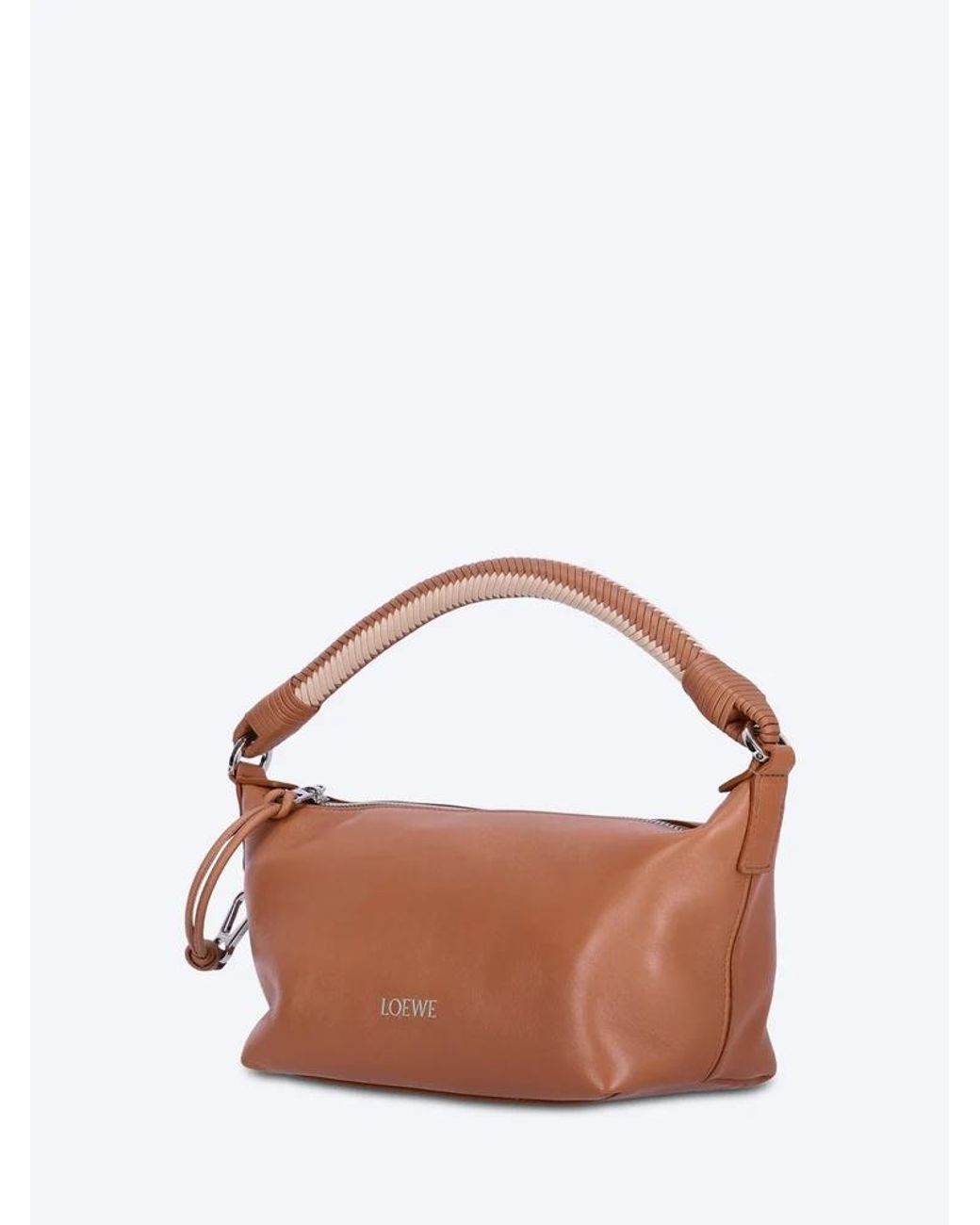 Loewe Brown Cala Zippered Tote