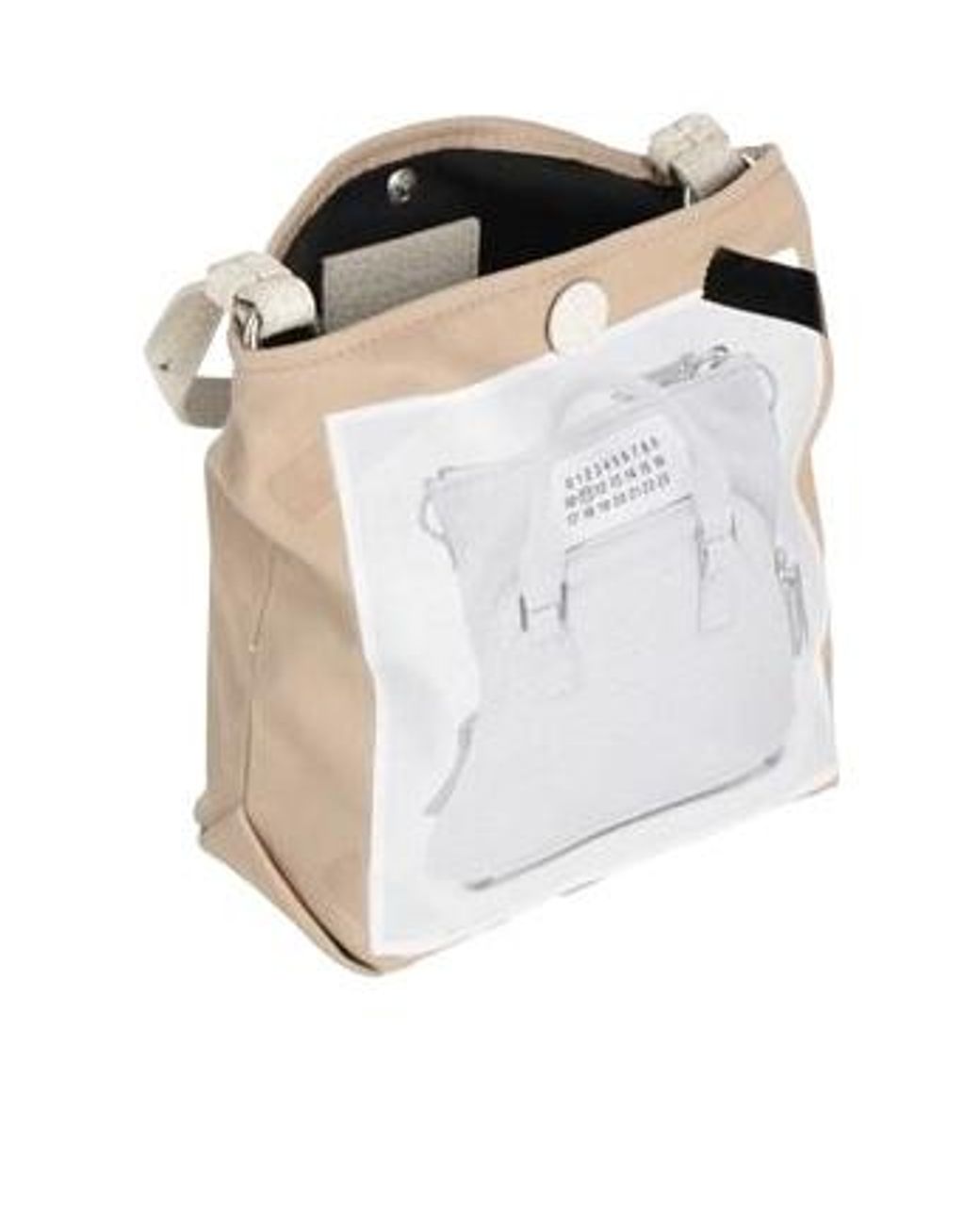 Maison Margiela White Plain Colour Cross-Body Bags