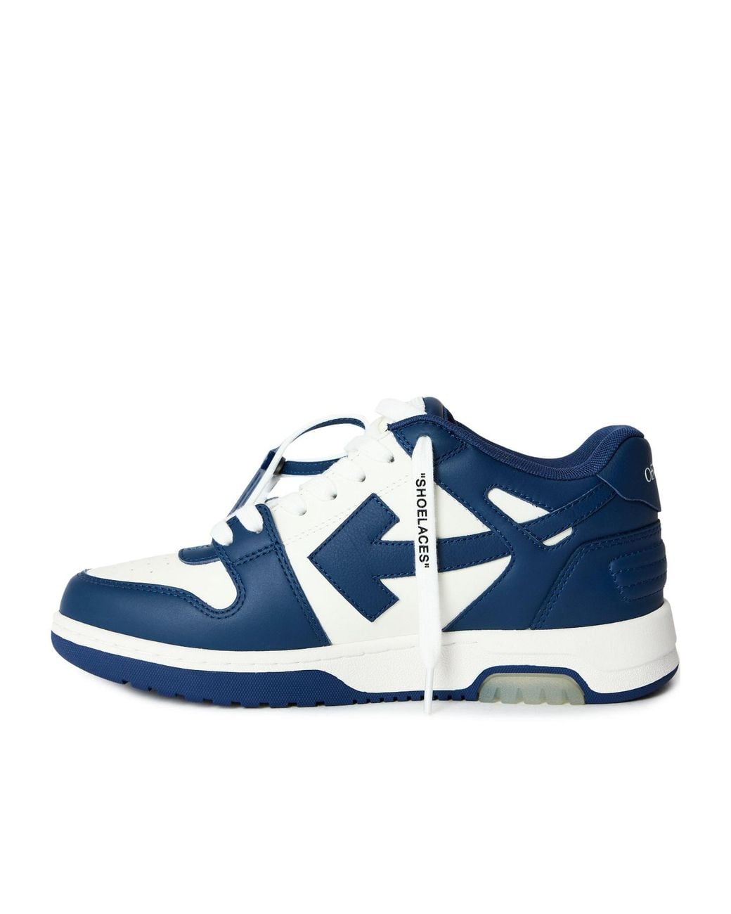 Off-White c/o Virgil Abloh Blue Out Of Office Trainers, Signature Arrows Sneakers