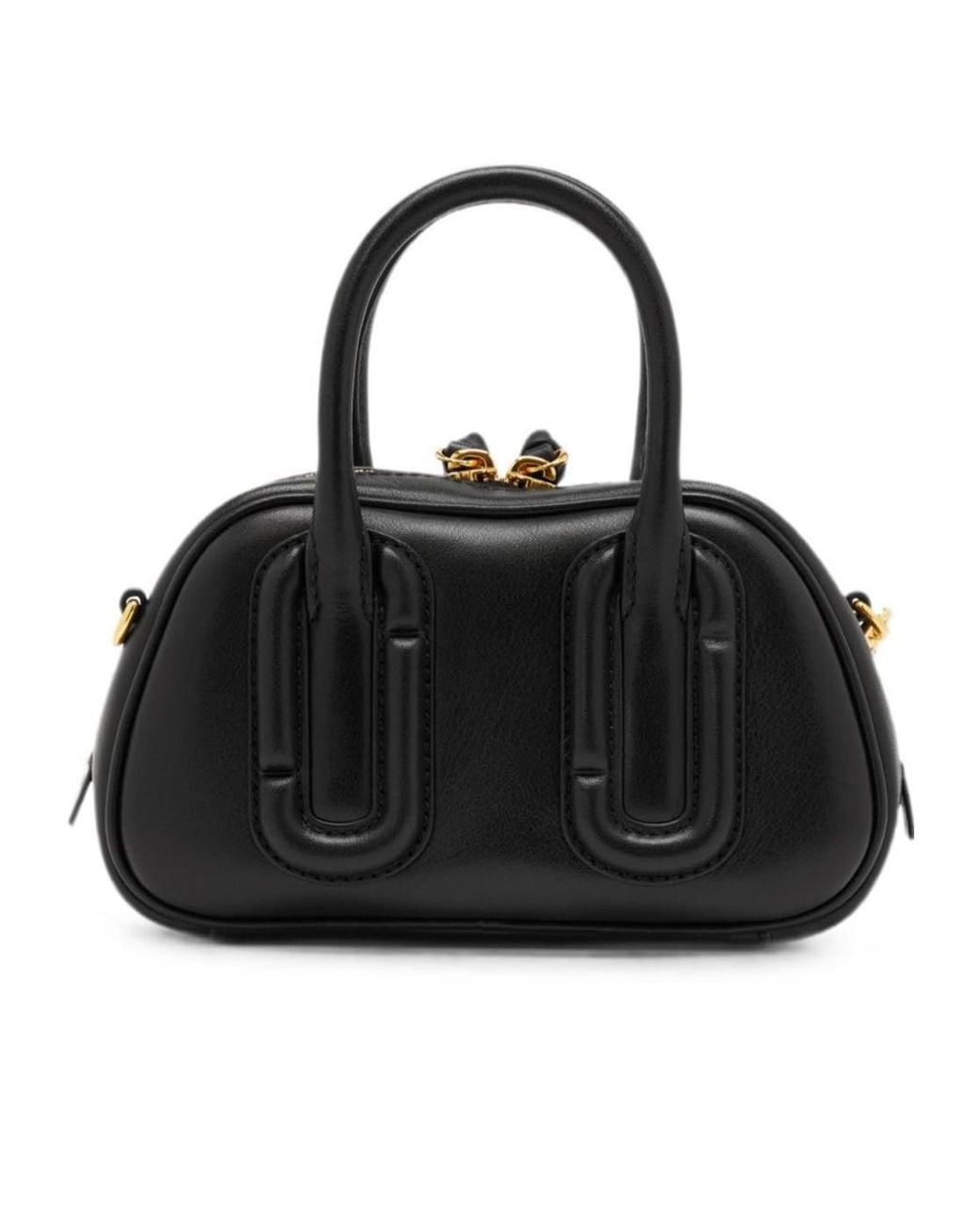 Marc Jacobs Black Mini Leather Shoulder Bag