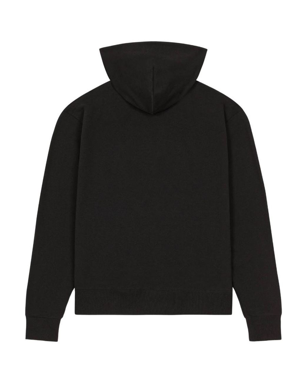 KENZO Black Target Logo-Embroidered Drop Shoulder Hoodie for men