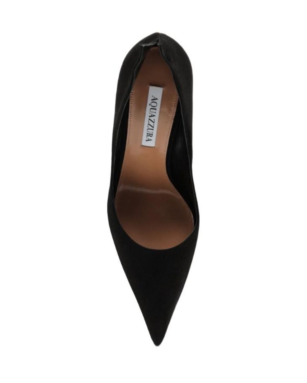 Aquazzura Black Pointed-Toe High Heels