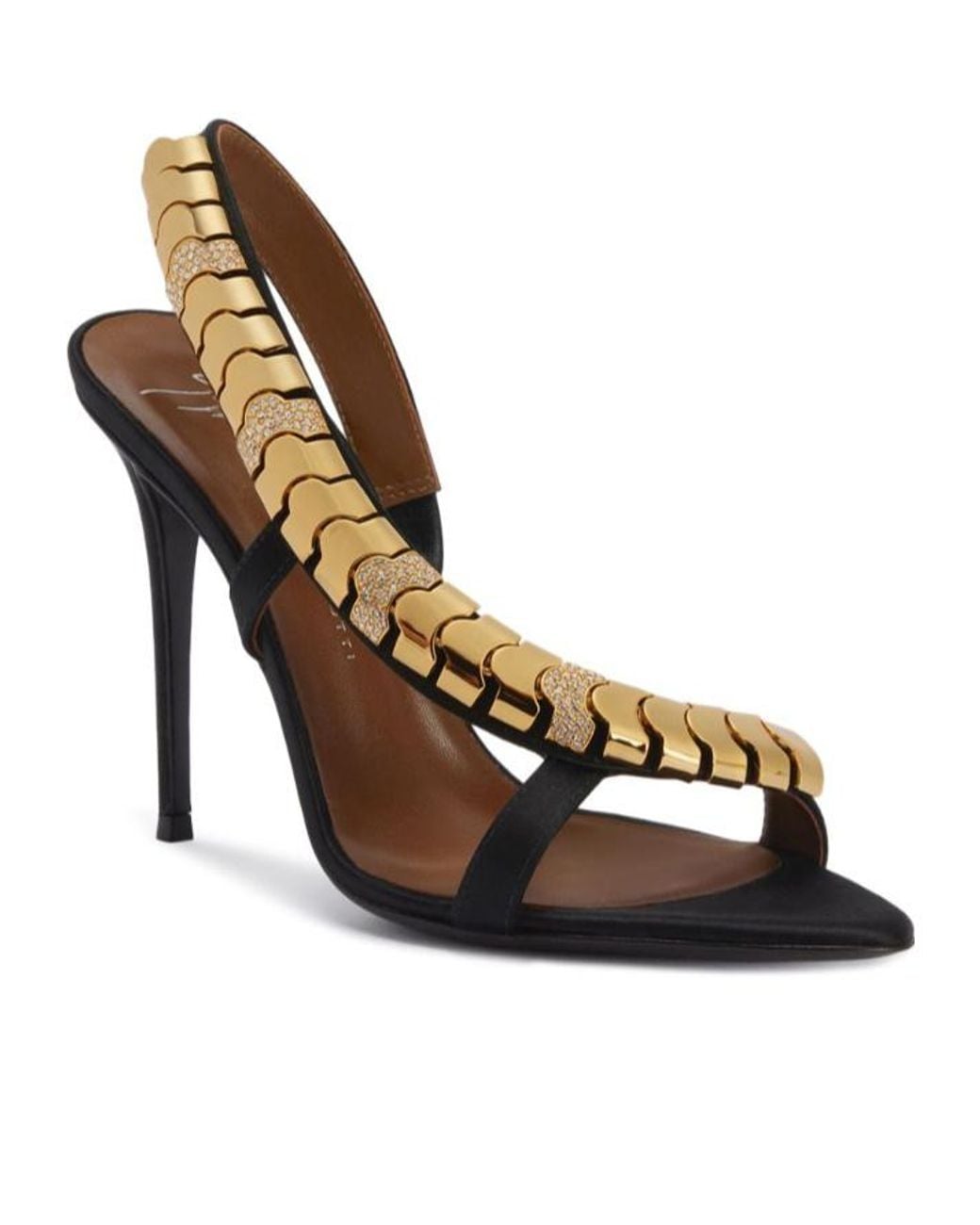 Giuseppe Zanotti Metallic Gz Dafne Embellished Sandals