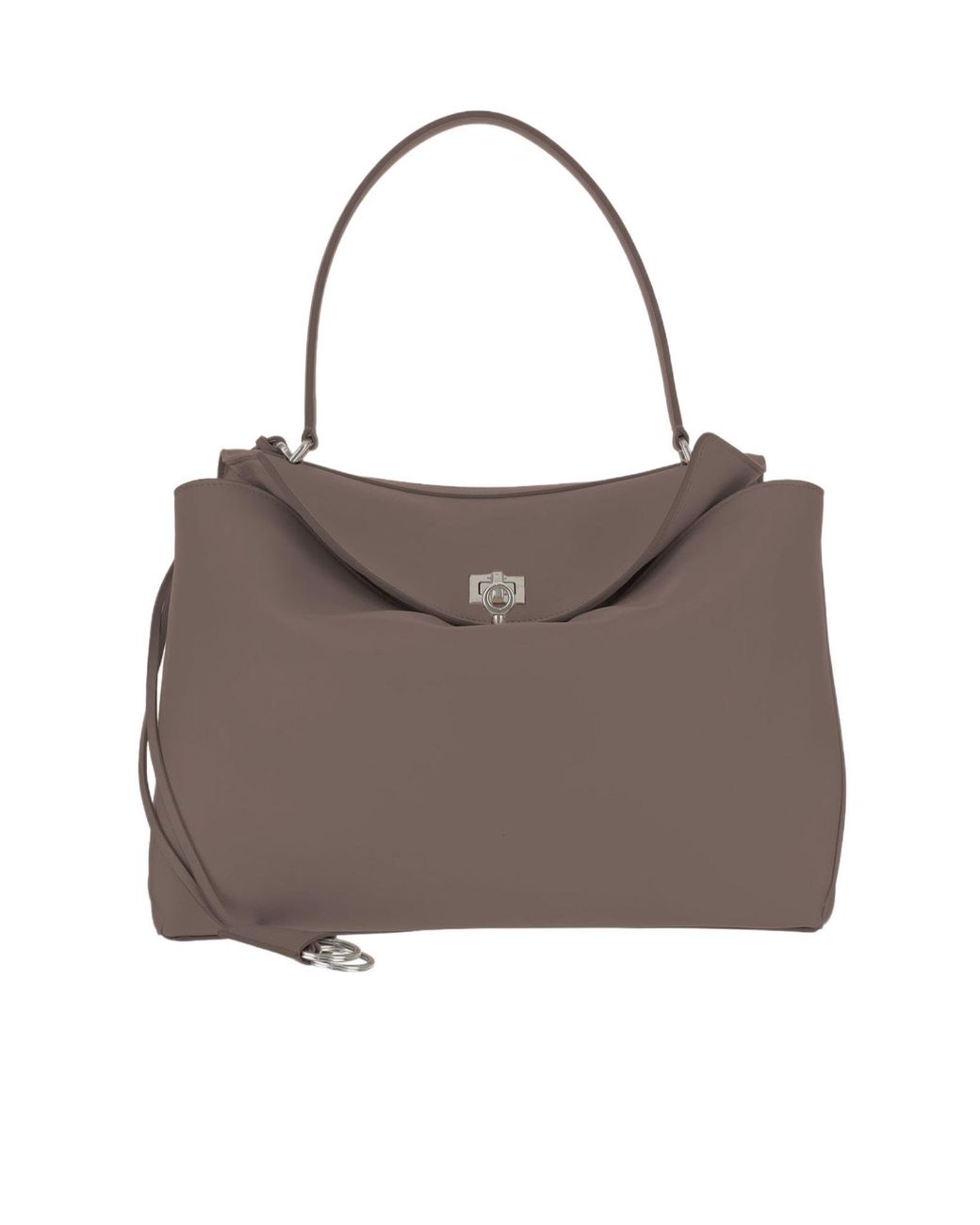 Balenciaga Brown Rodeo Medium Shoulder Bag