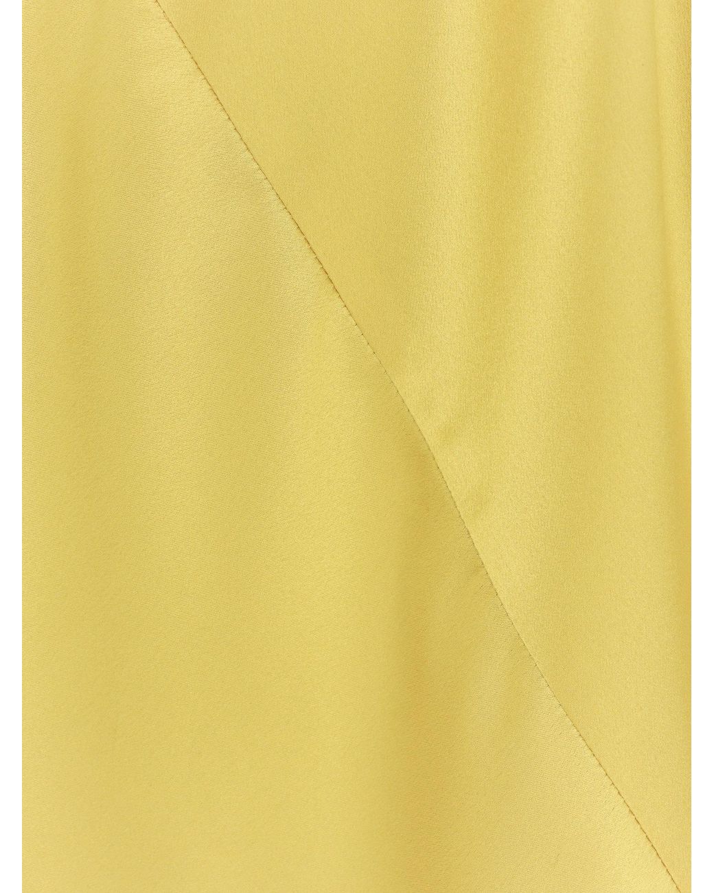 Max Mara Yellow Pianoforte Quassia V-Neck Sleeveless Tank Top