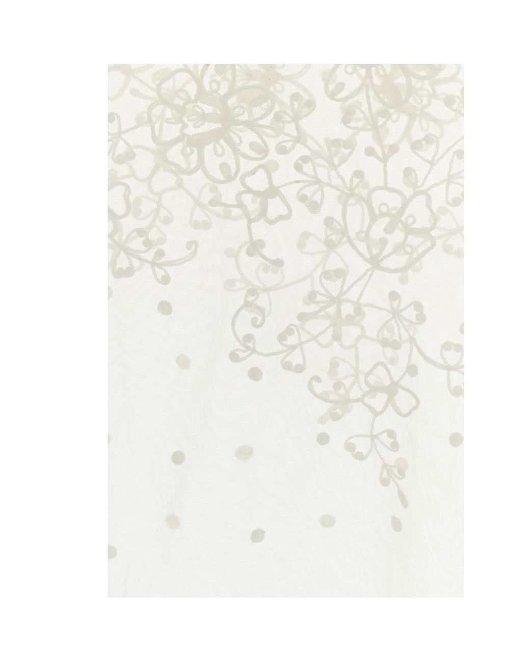 Bode White Middlemist Embroidered Top