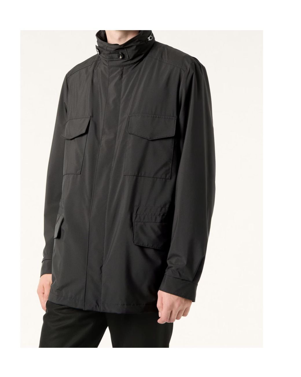 Loro Piana Gray Traveller Field Jacket for men