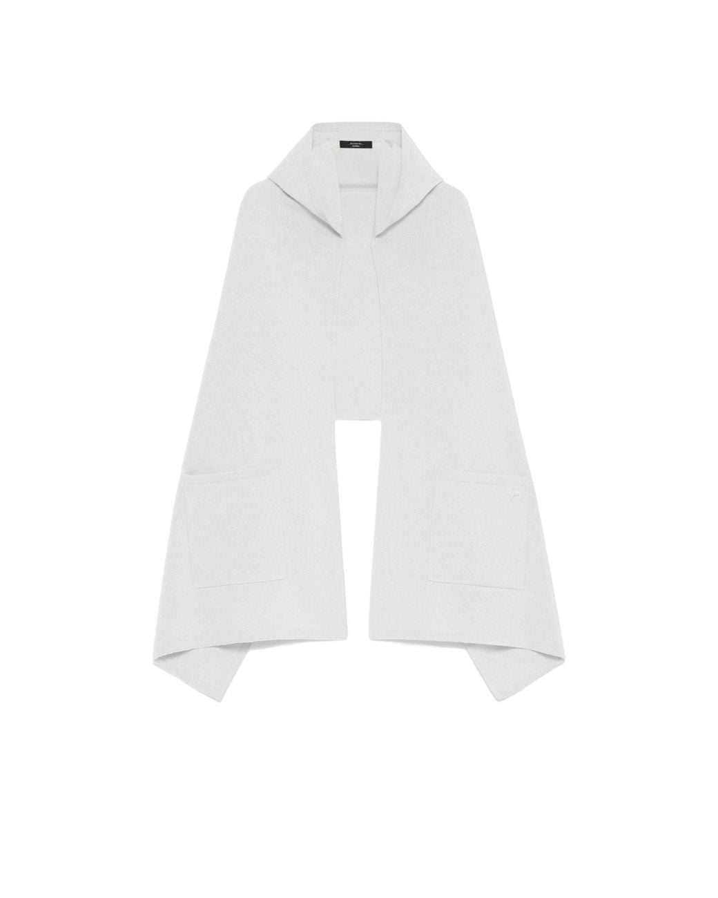 Weekend by Maxmara White Hooded Shawl