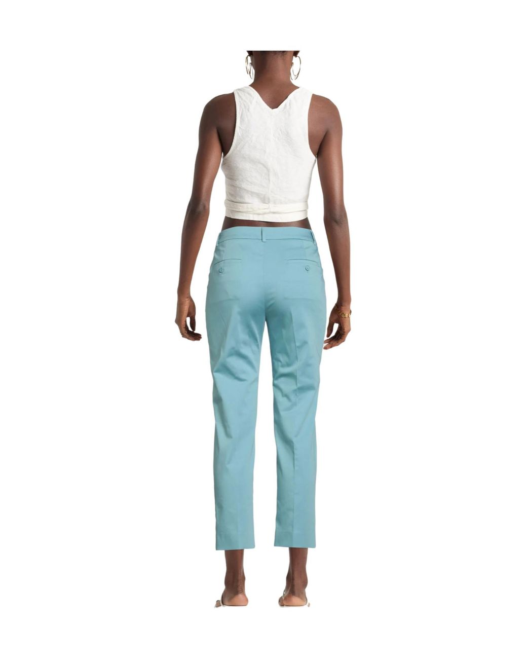 Weekend by Maxmara Blue Versatile Casual Pants