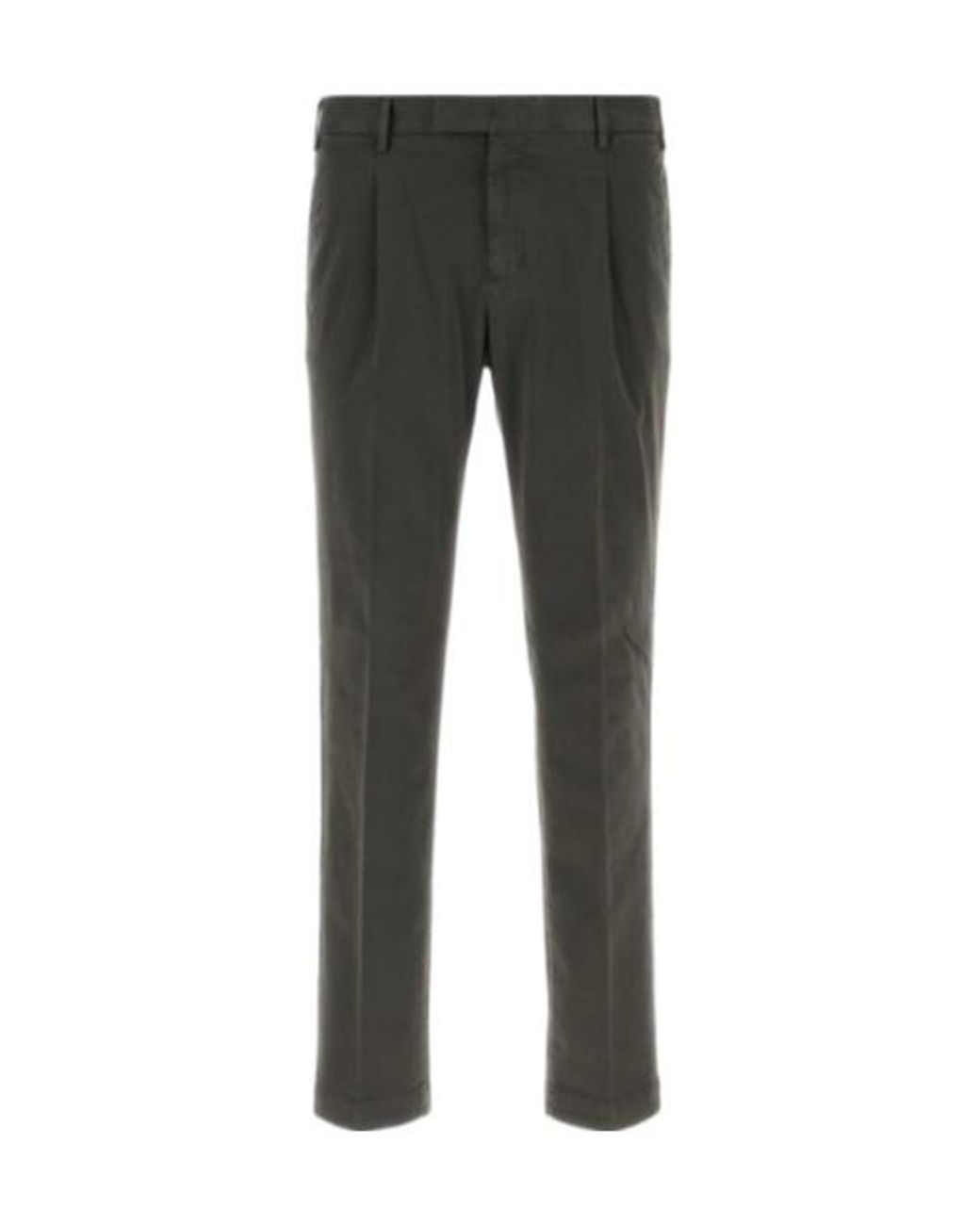 Pt Pantaloni Gray Pt Torino Slim Stretch Pants for men