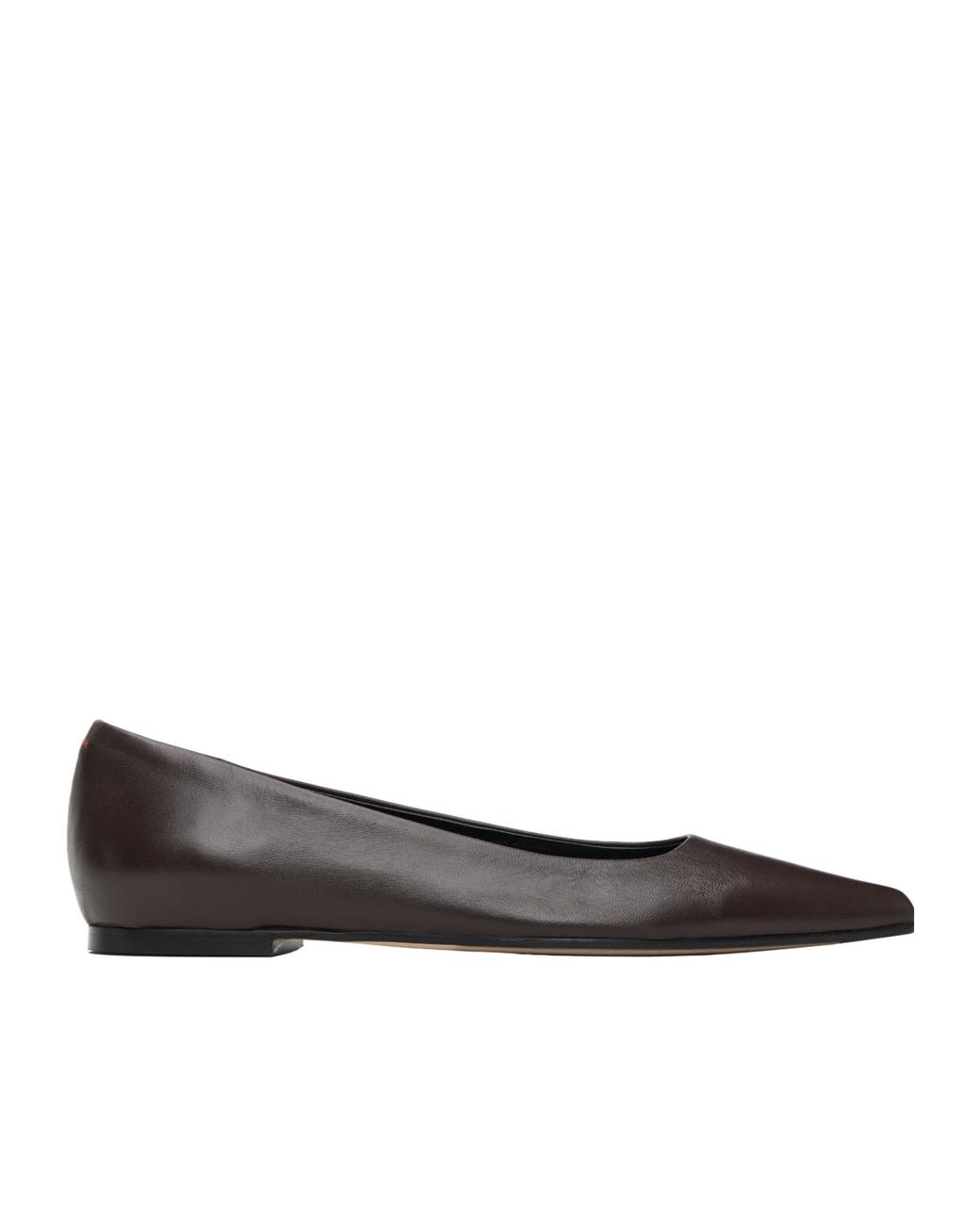 Aeyde Brown Cassy Pointed-Toe Ballet Flats