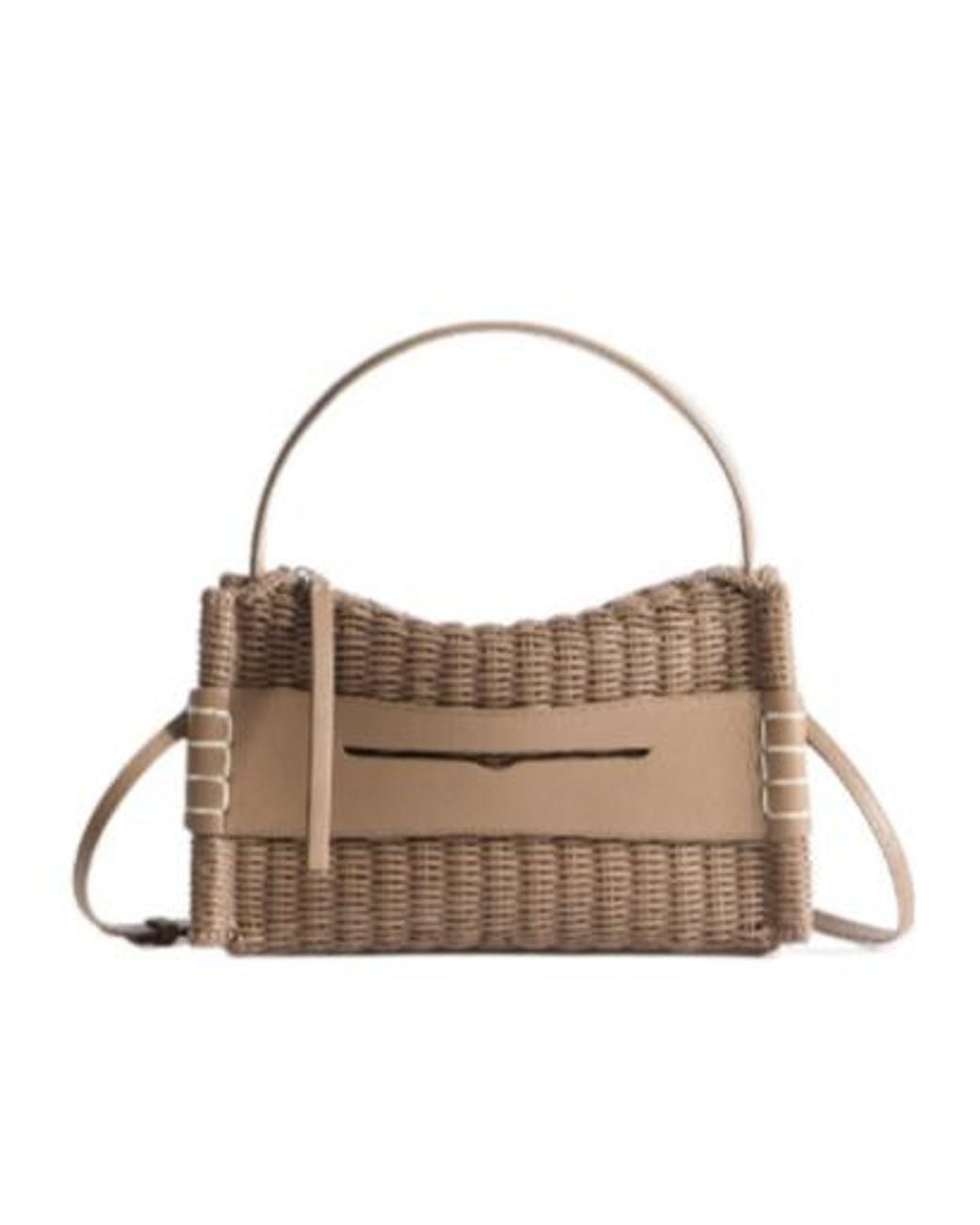 J.W. Anderson White Jw Anderson Woven Loafer Bag