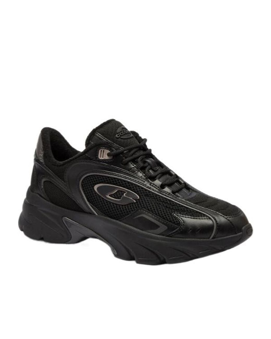 COACH Black Speed Runner Sneakers for men