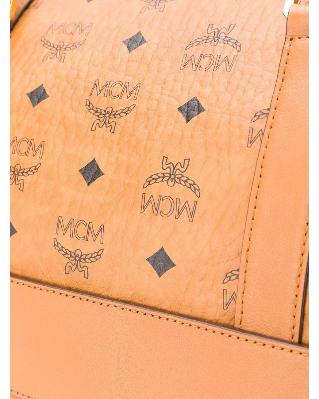MCM Brown Logo Handbag for men