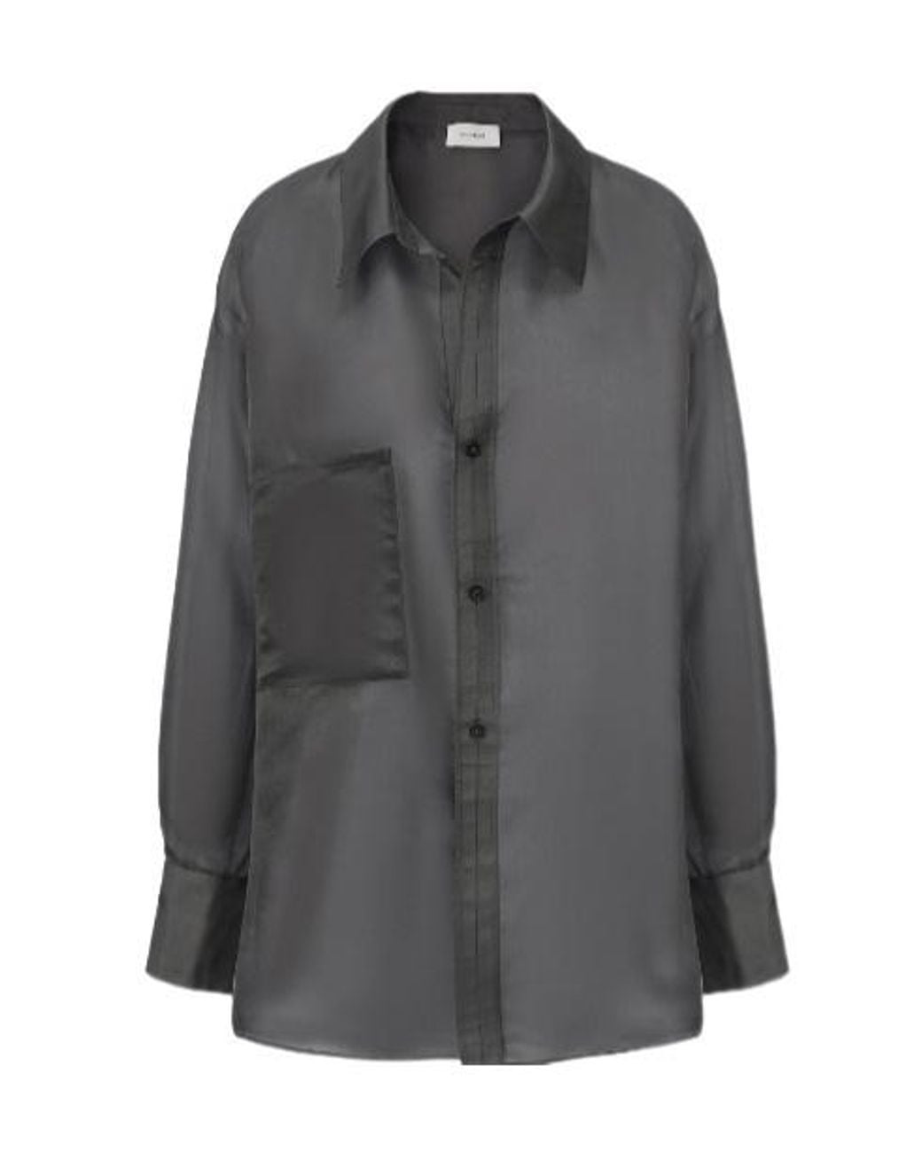 Ruohan Gray Pebble Kaaf Shirt