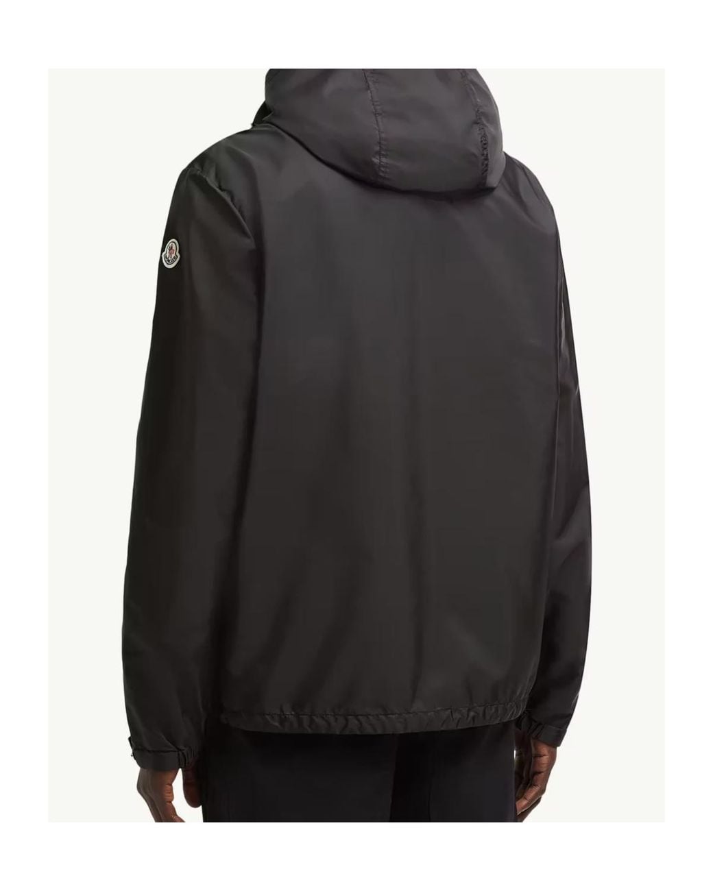 Moncler Black Remoray Zip Hooded Jacket for men
