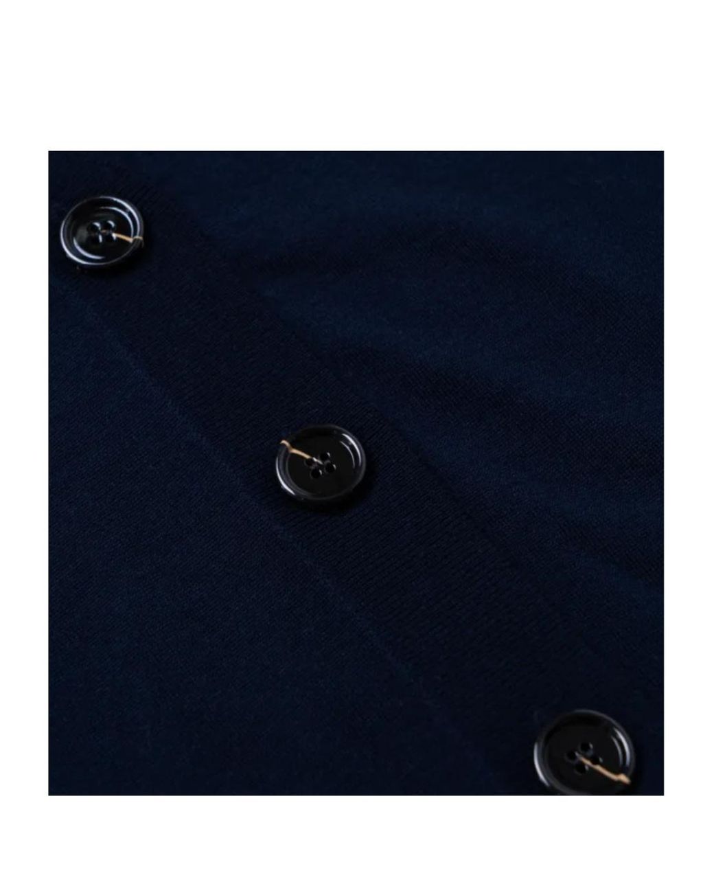 Burberry Blue Wool Cardigan