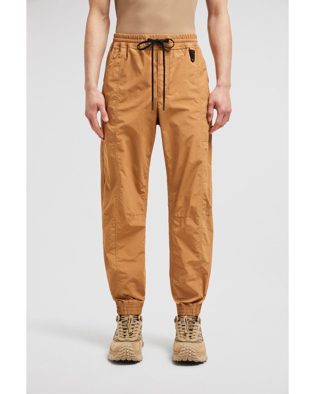 Moncler Orange Grenoble Ripstop Jogging Trousers for men