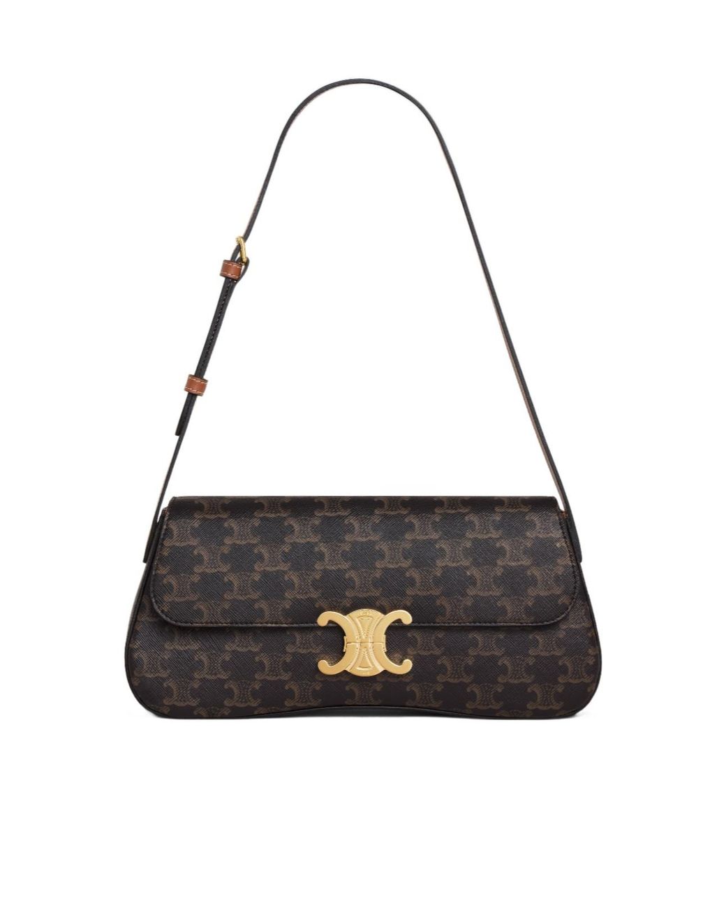 【CELINE】TRIOMPHE MEDIUM LOLA BAG Celine Canvas Triomphe Medium Lola Bag | Vivrelle
