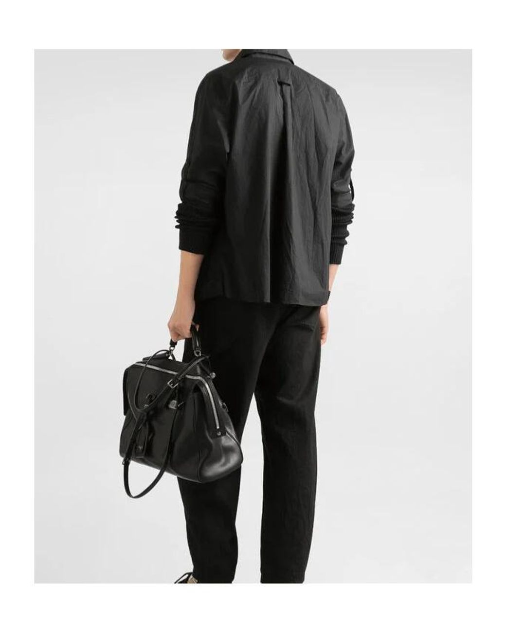 Dolce & Gabbana Black Ribbed Henley Knitted Sweater for men