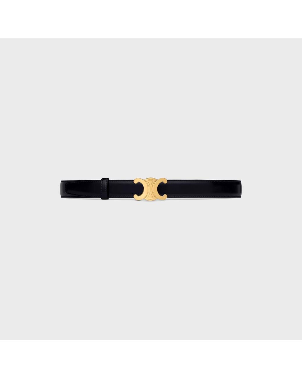 Céline White Double-Sided Belt