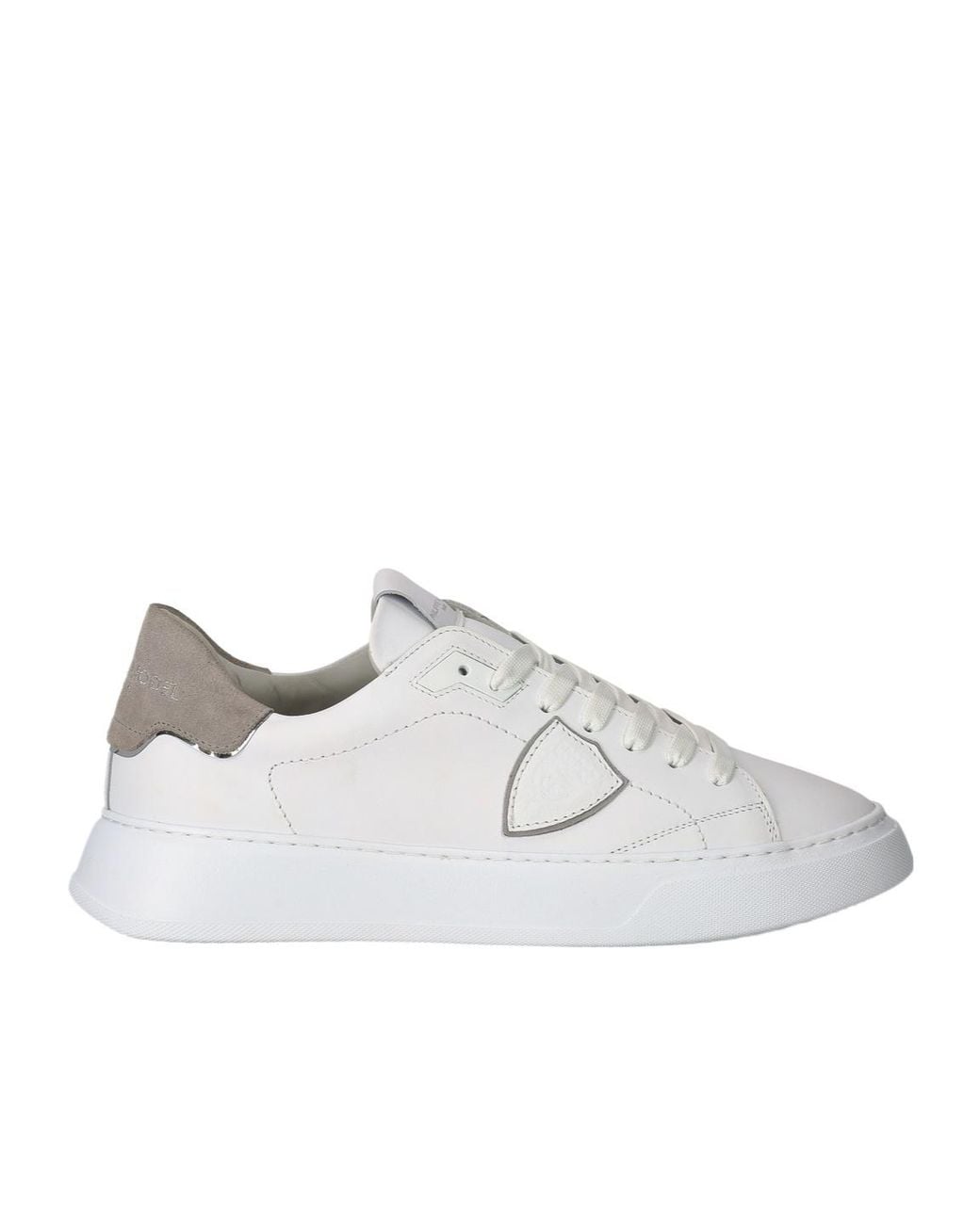 Philippe Model White Temple Lace-Up Sneakers for men