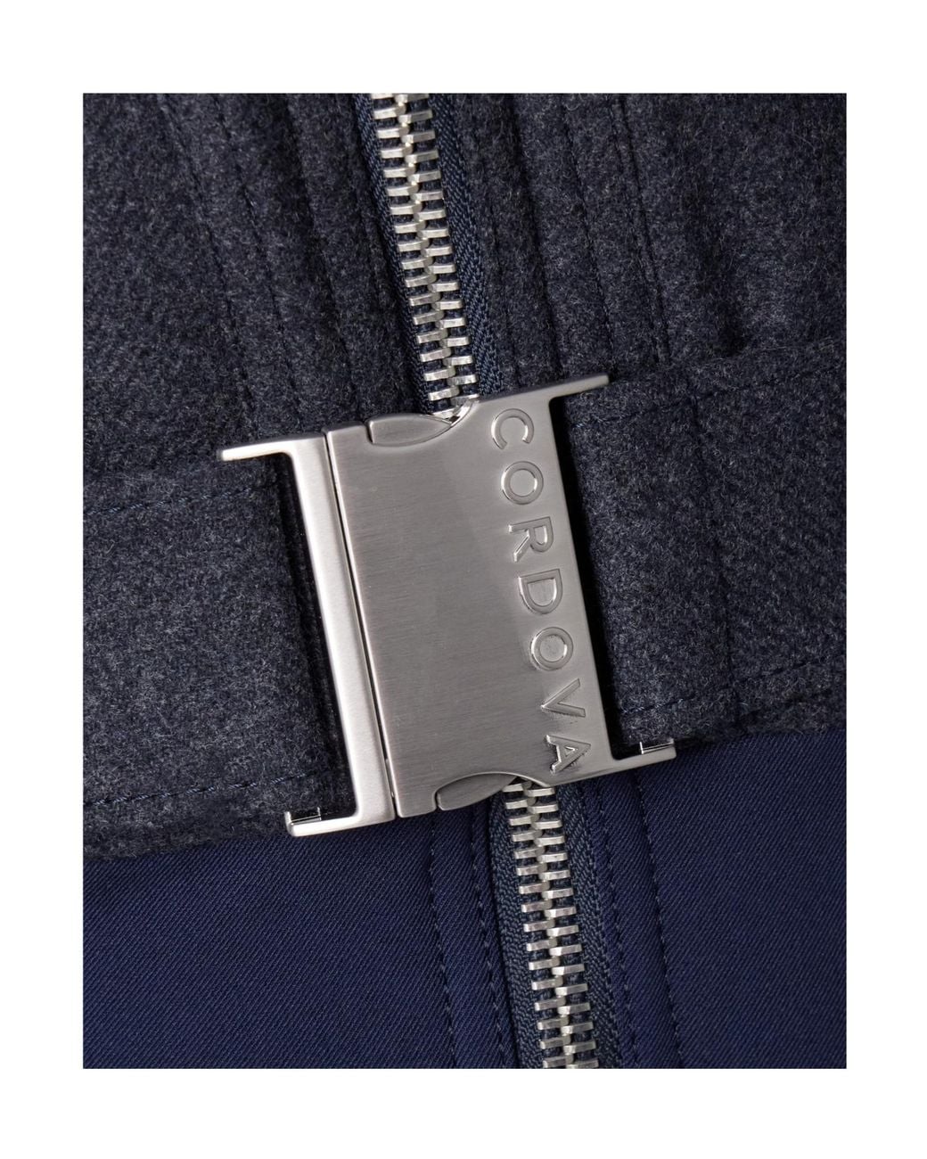 CORDOVA Blue Eiger Belted Wool-Blend And Twill Ski Suit