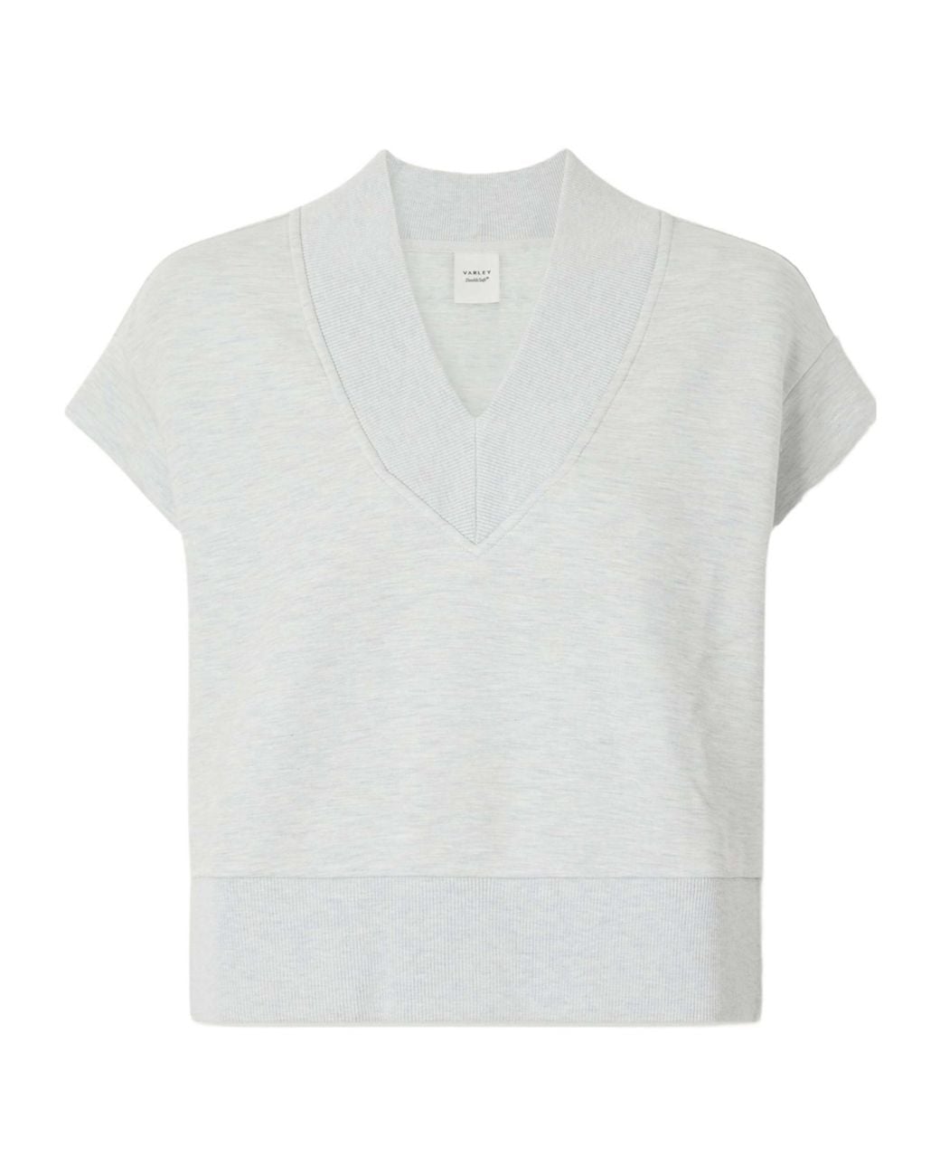 Varley White Jersey Tank