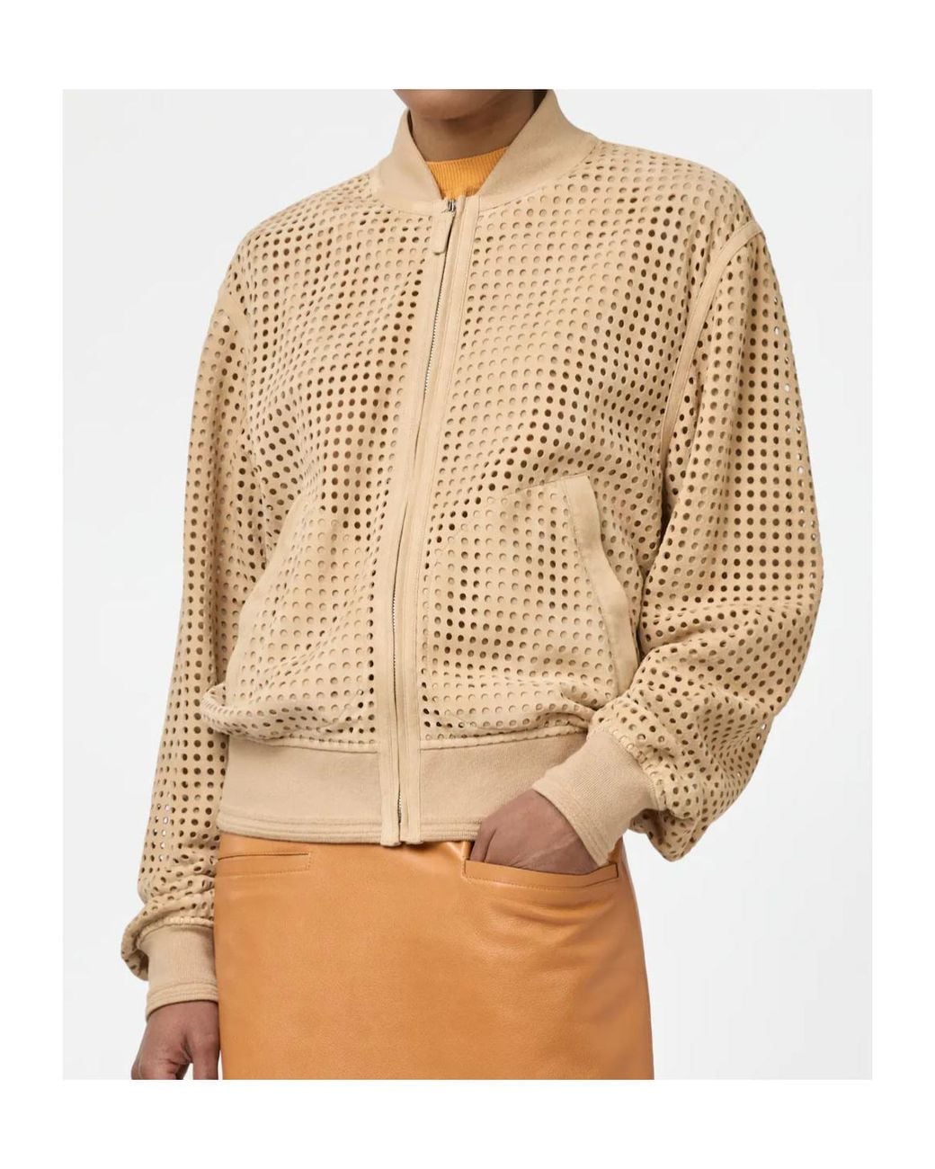 Tod's Natural Bomber Jacket