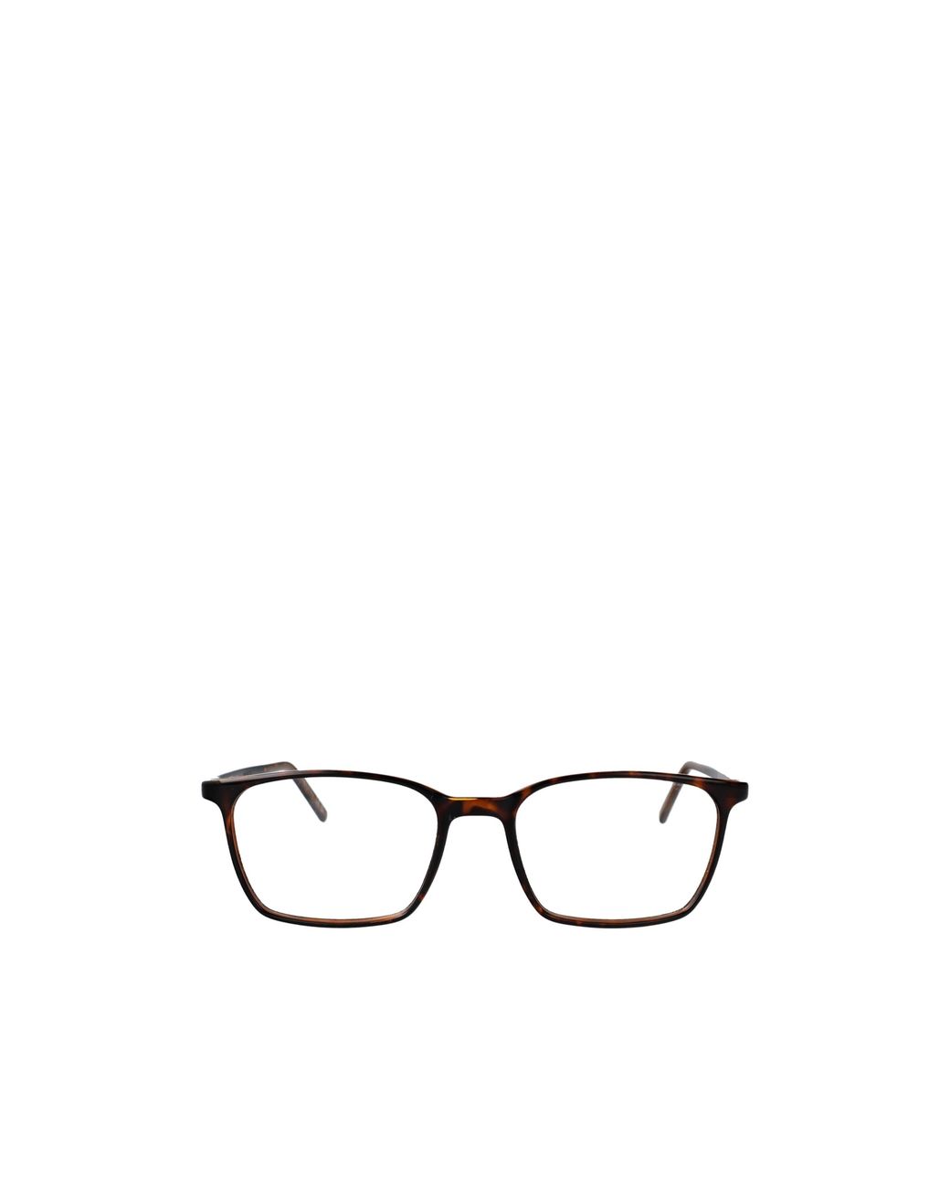 Saint Laurent White Full-Rimmed Plano Lenses for men