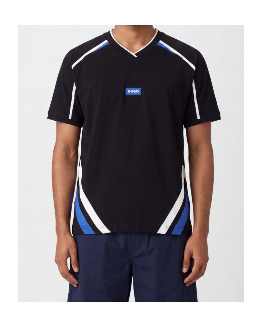 Boss Black Boss Contrast Trim Crewneck T-Shirt for men