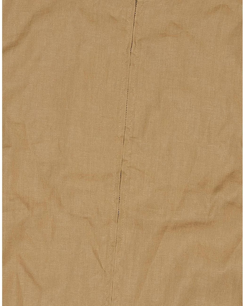 Max Mara Natural Linen Long-Sleeve Top