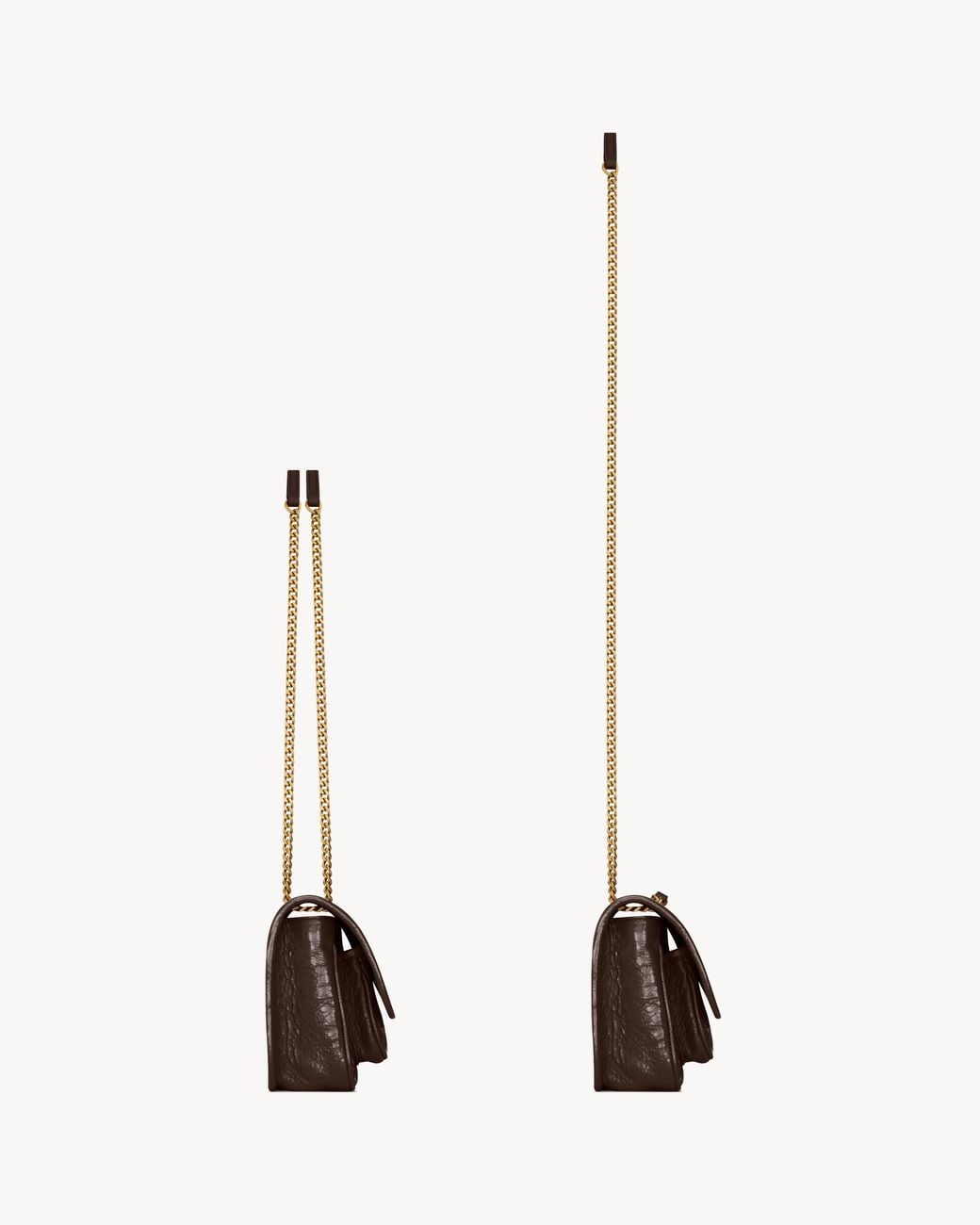 Saint Laurent White Niki Mini Shoulder Bag
