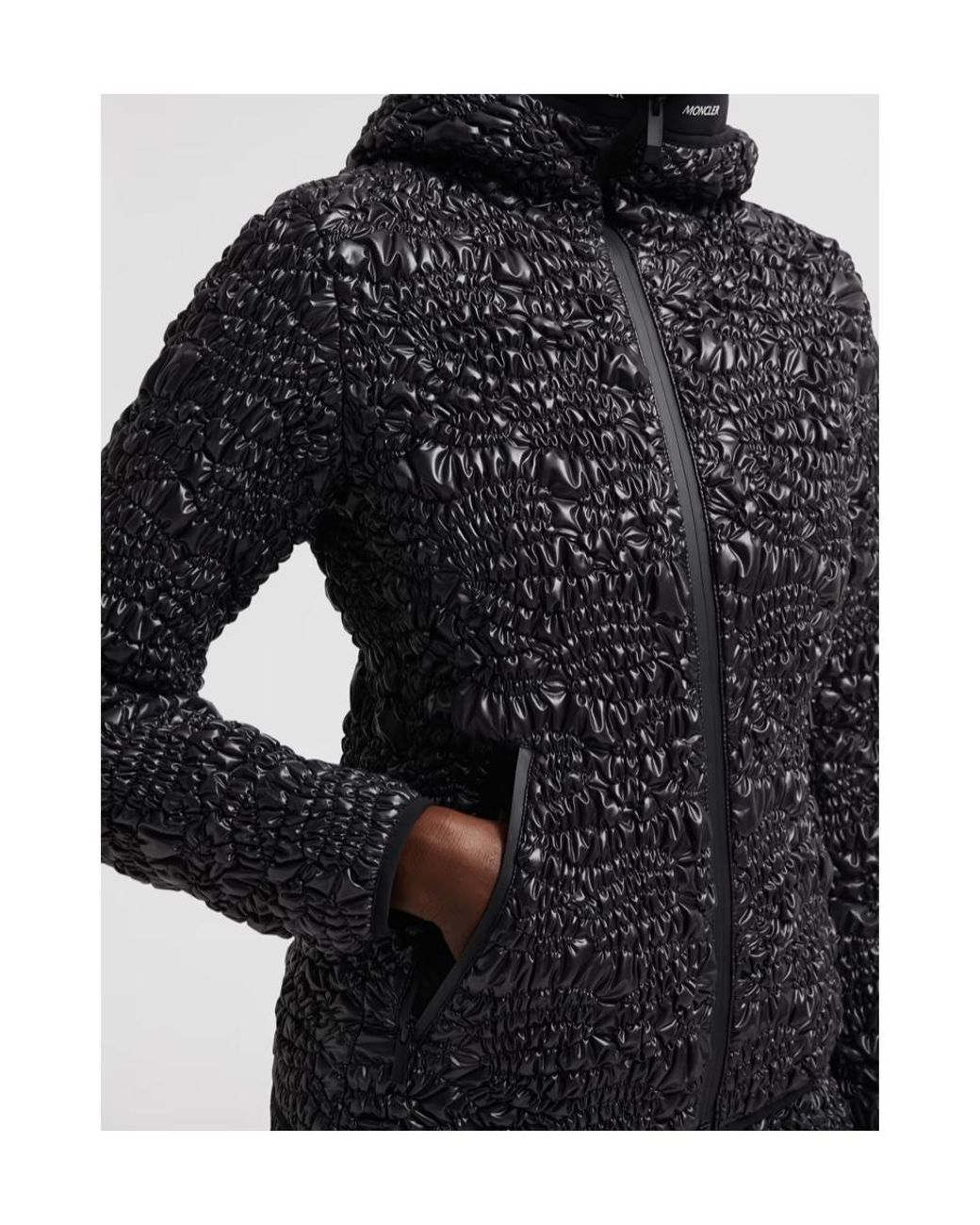 Moncler Black Champraz Short Down Jacket