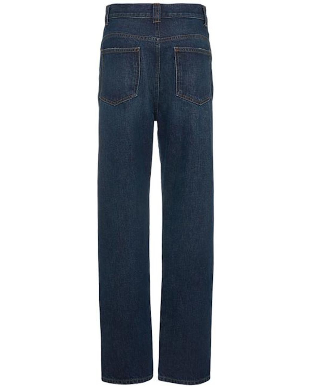 Khaite Blue Corben Denim Straight Jeans