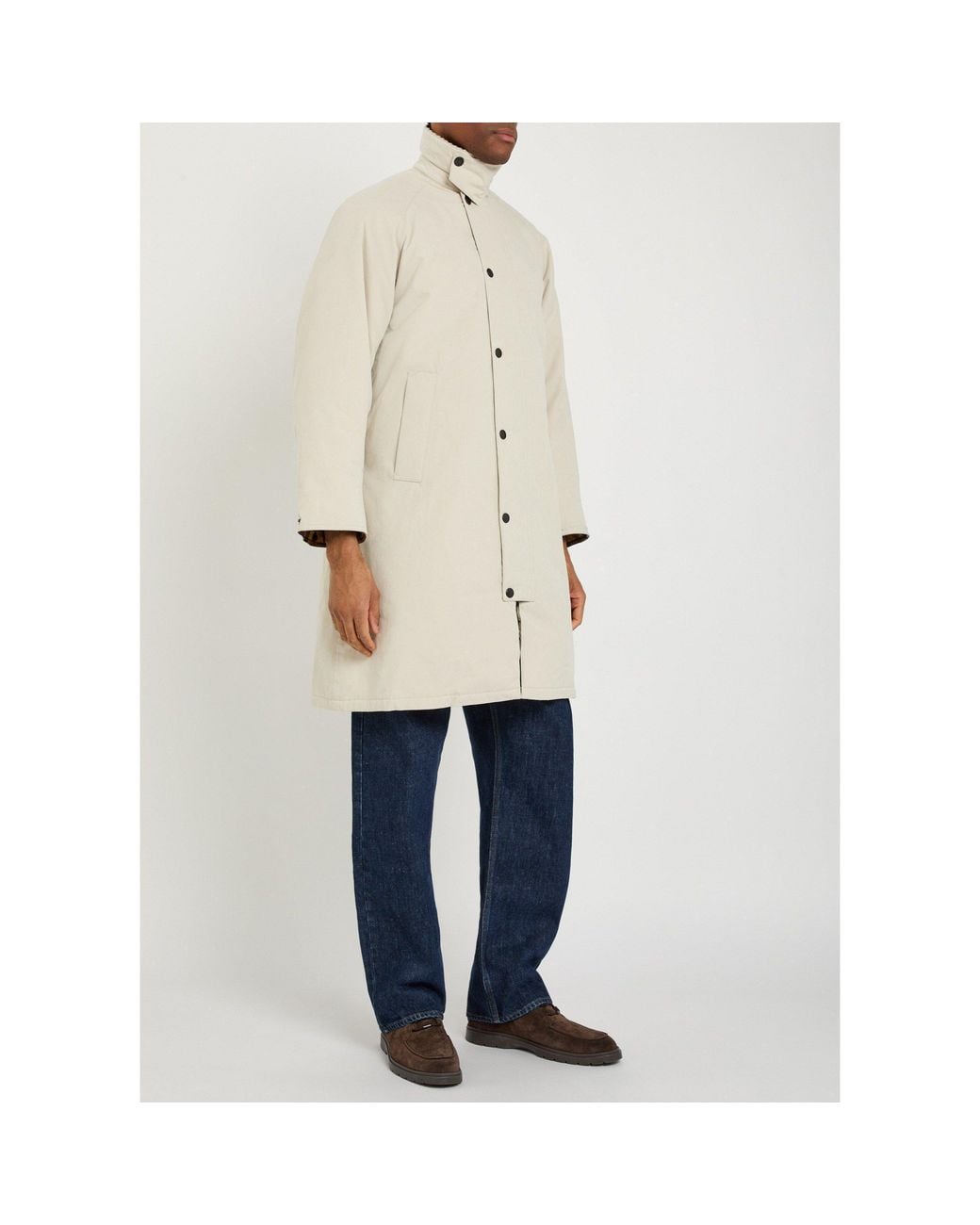 Barbour Natural Padded Exmoore Coat for men