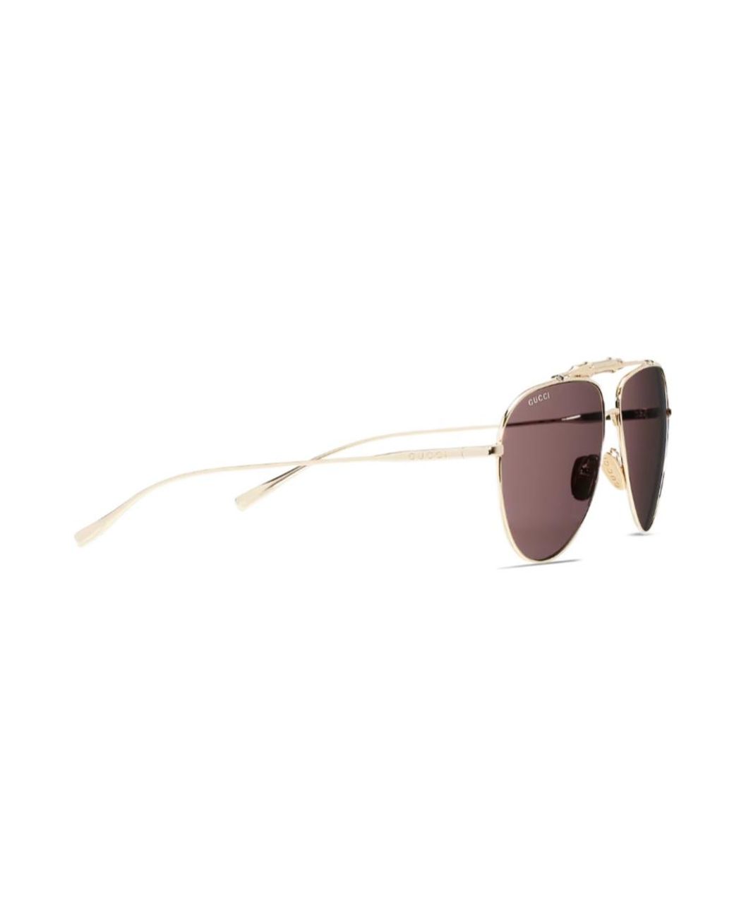 Gucci Pink Pilot Sunglasses for men