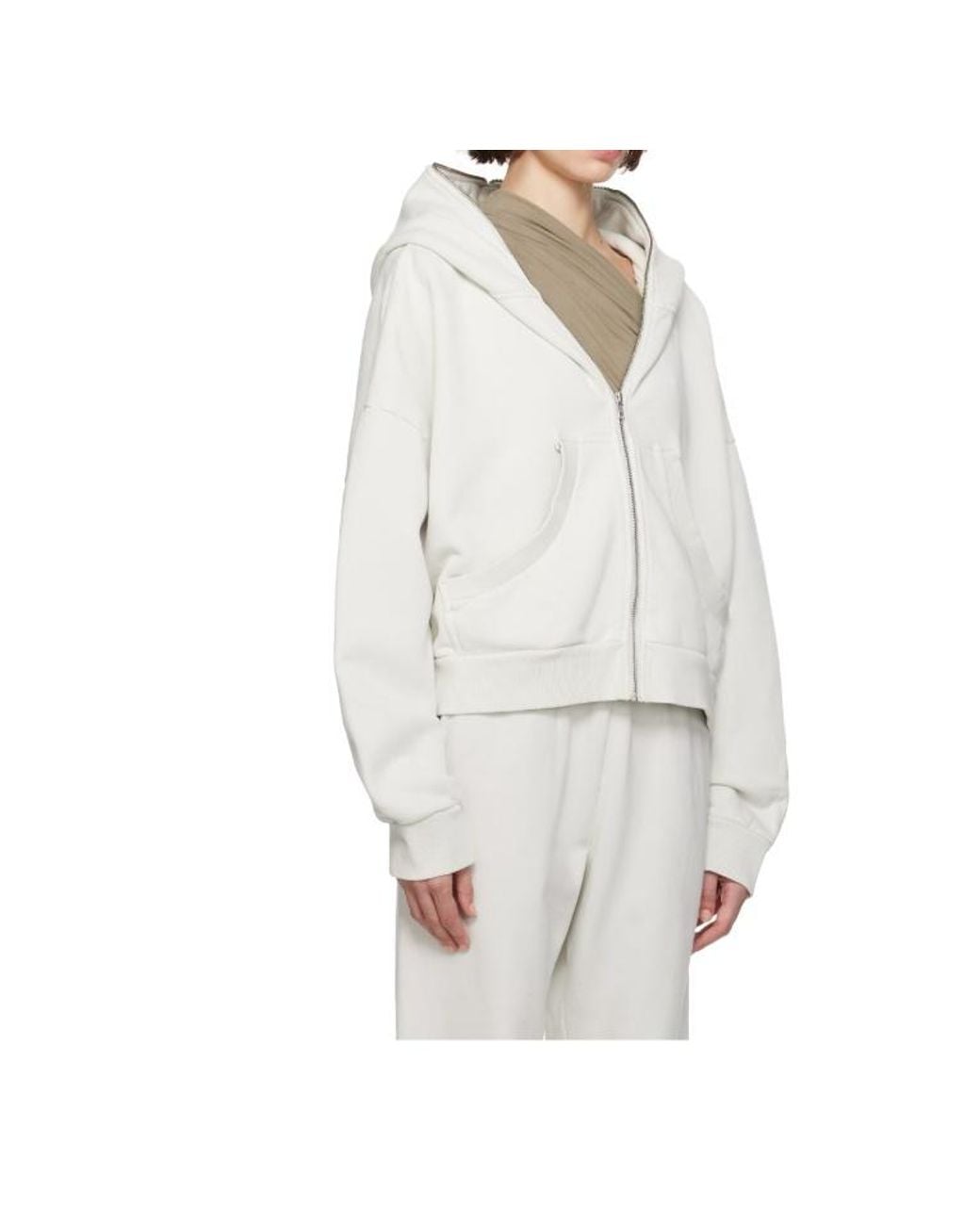 Entire studios Gray Eternal Full-Zip Hoodie for men