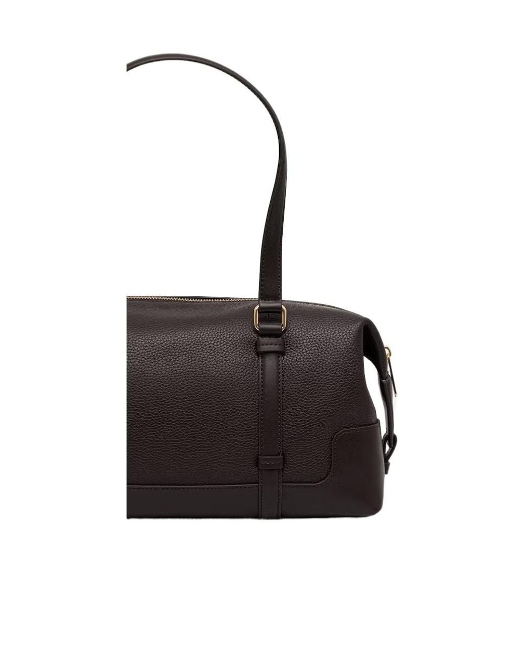 Michael Kors Black Teddi Large Textured Shoulder Bag