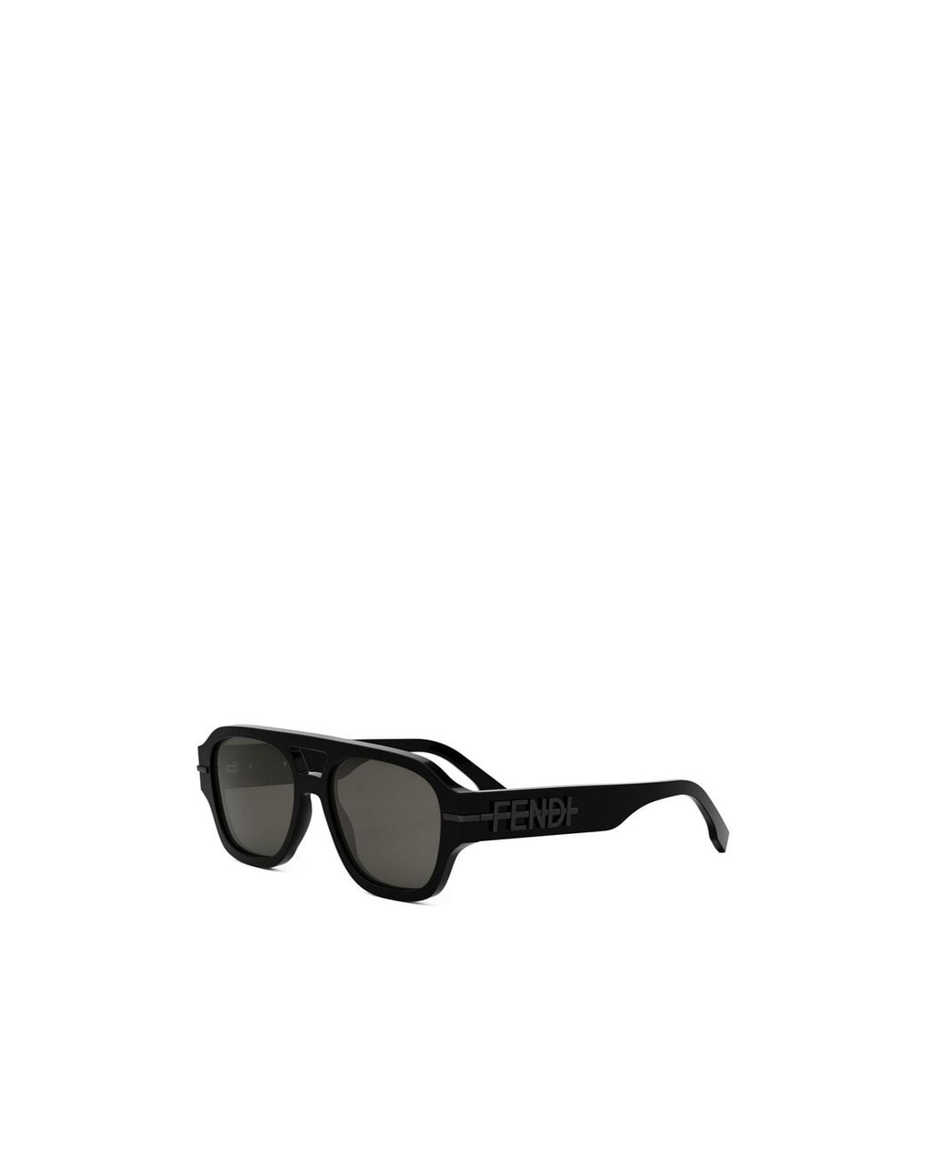 Fendi Black Eyewear Aviator Sunglasses for men