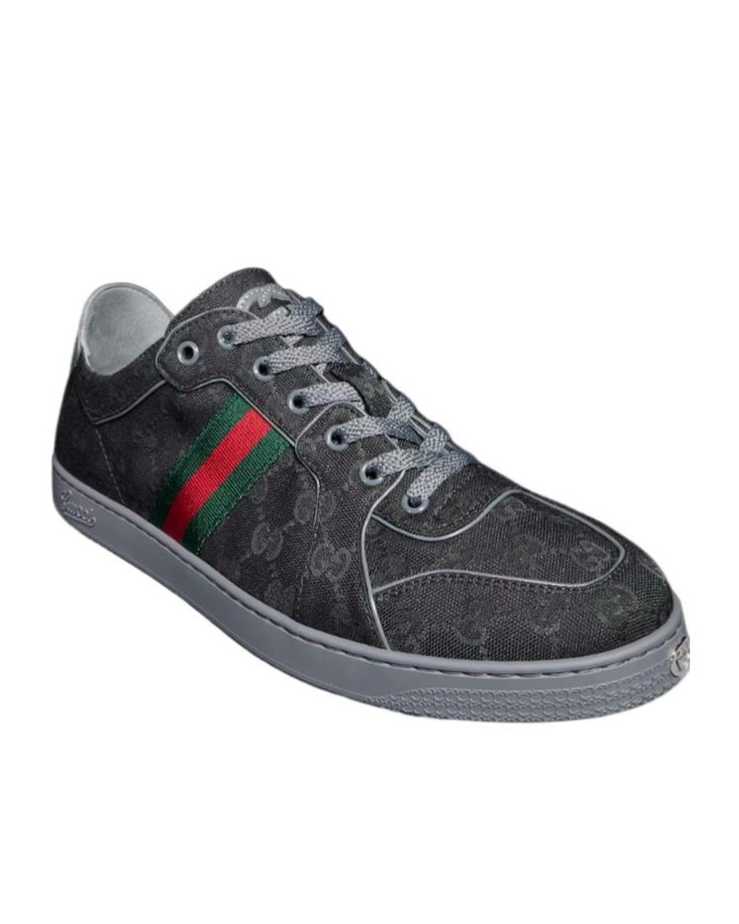 Gucci Black Stretch Low-Top Sneaker for men