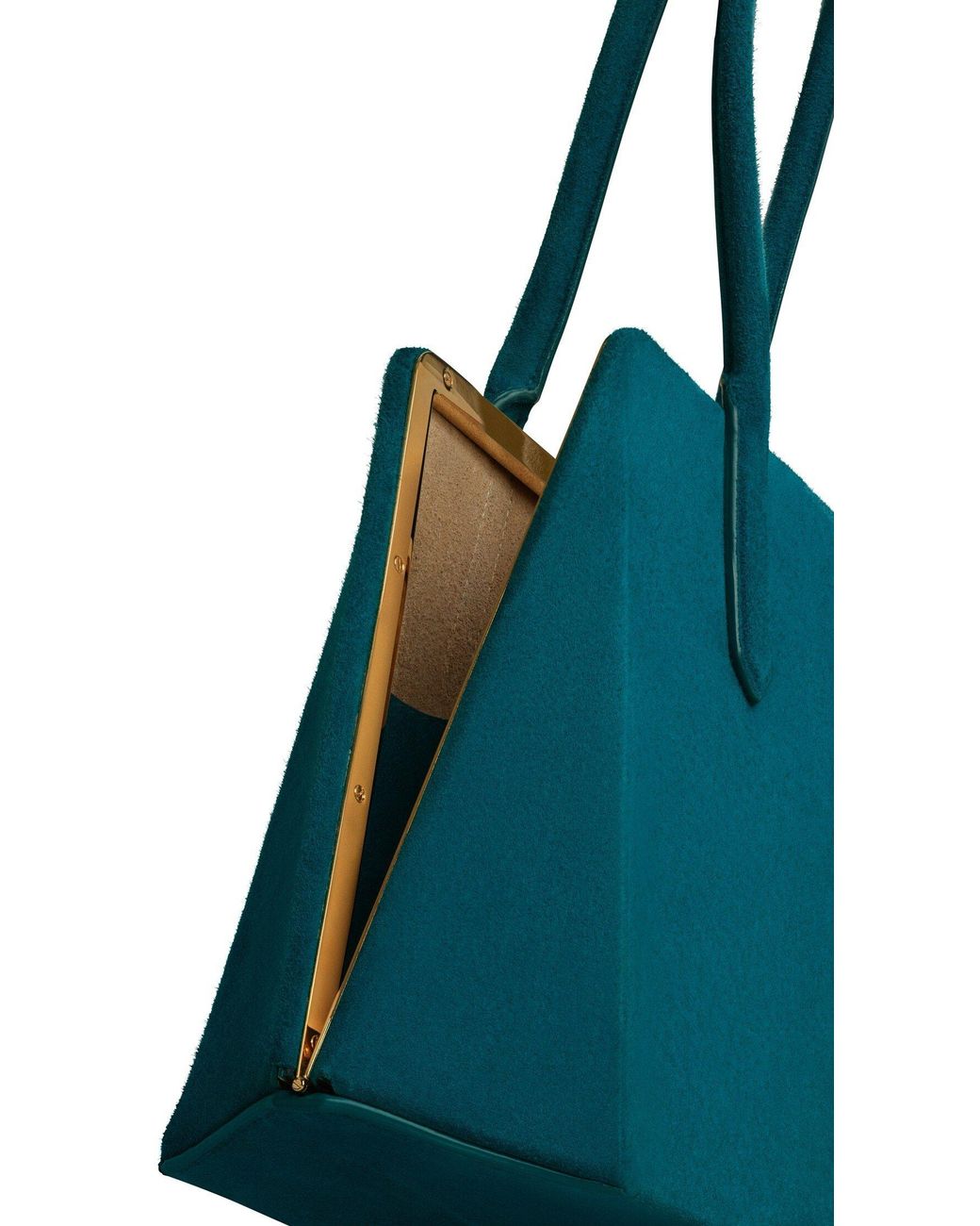 Alaïa Blue Suede Handbag