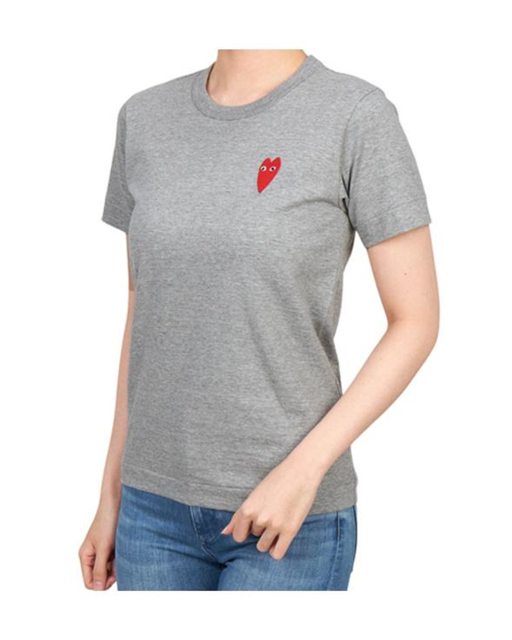 Comme des Garçons Gray Short-Sleeved T-Shirt
