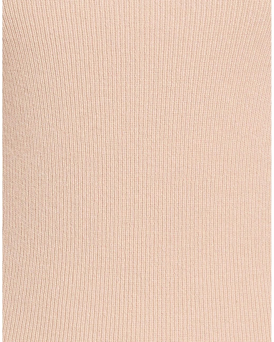 Max Mara Natural Solid Color One-Shoulder Tops