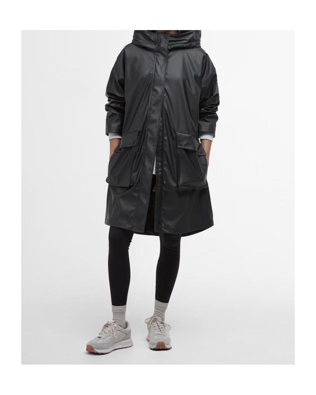 Barbour Black Long-Sleeved Windbreaker