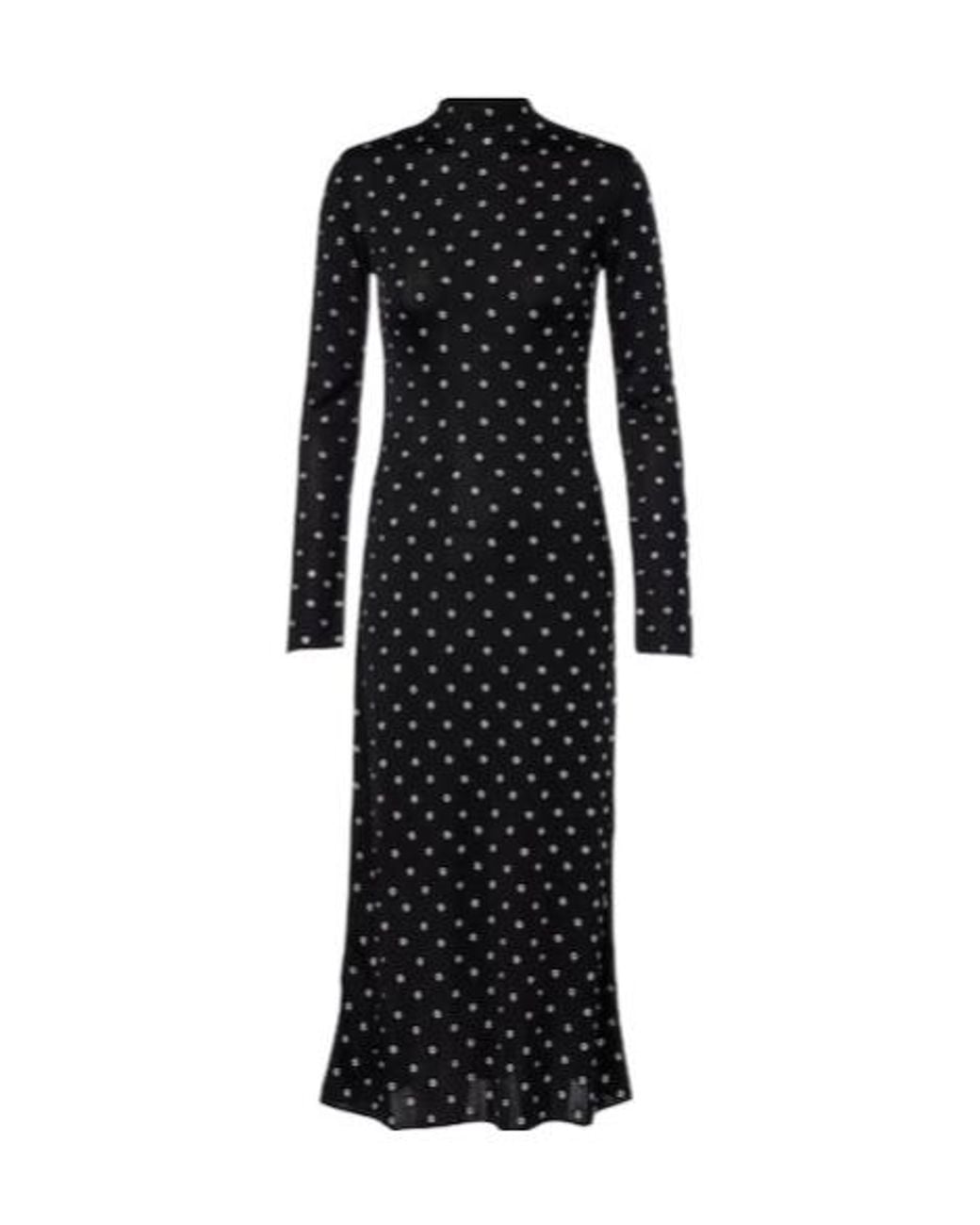 Altuzarra Black Studded Jersey Maxi Dress